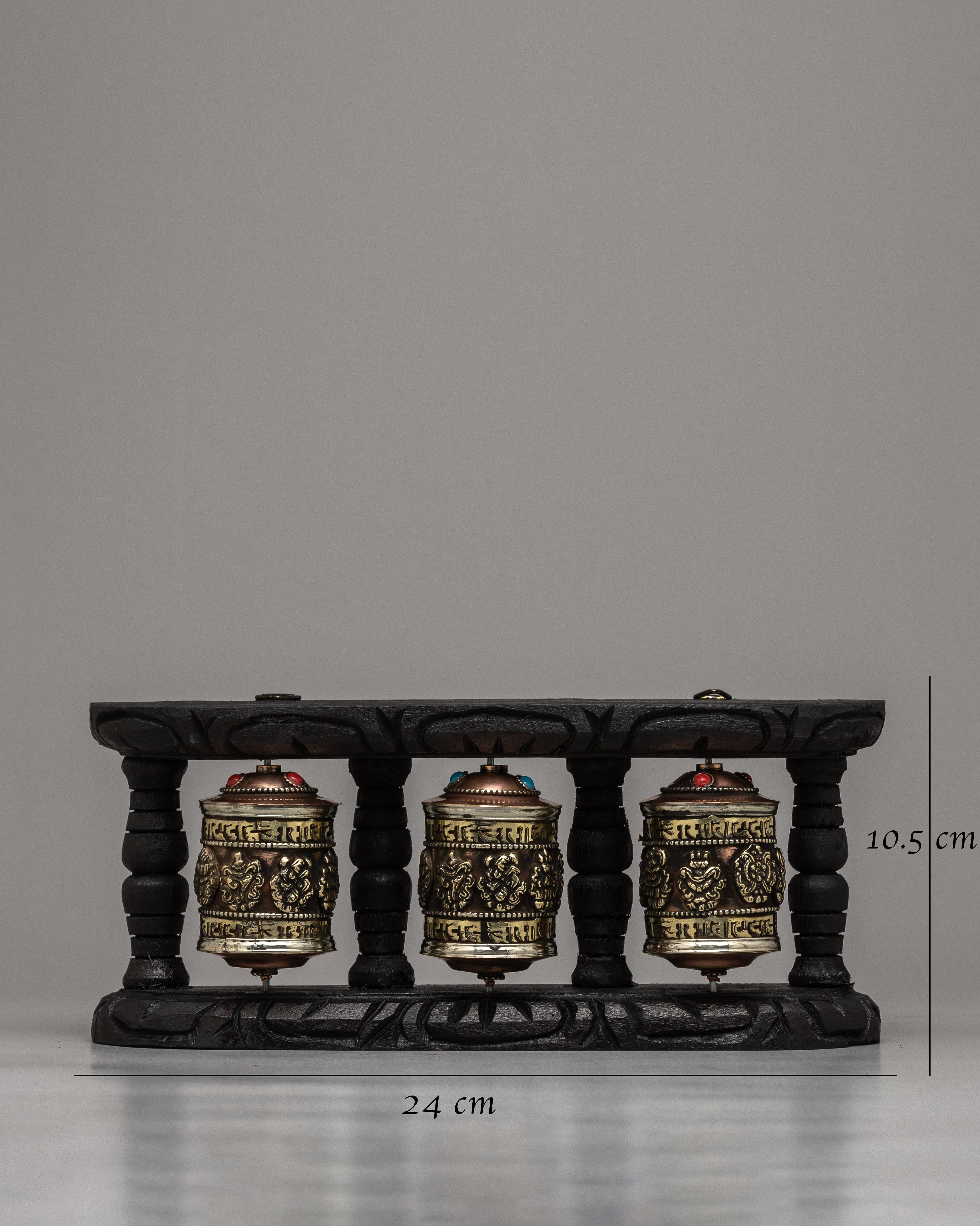 Table Top Prayer Wheel | Compact and Convenient for Daily Devotion