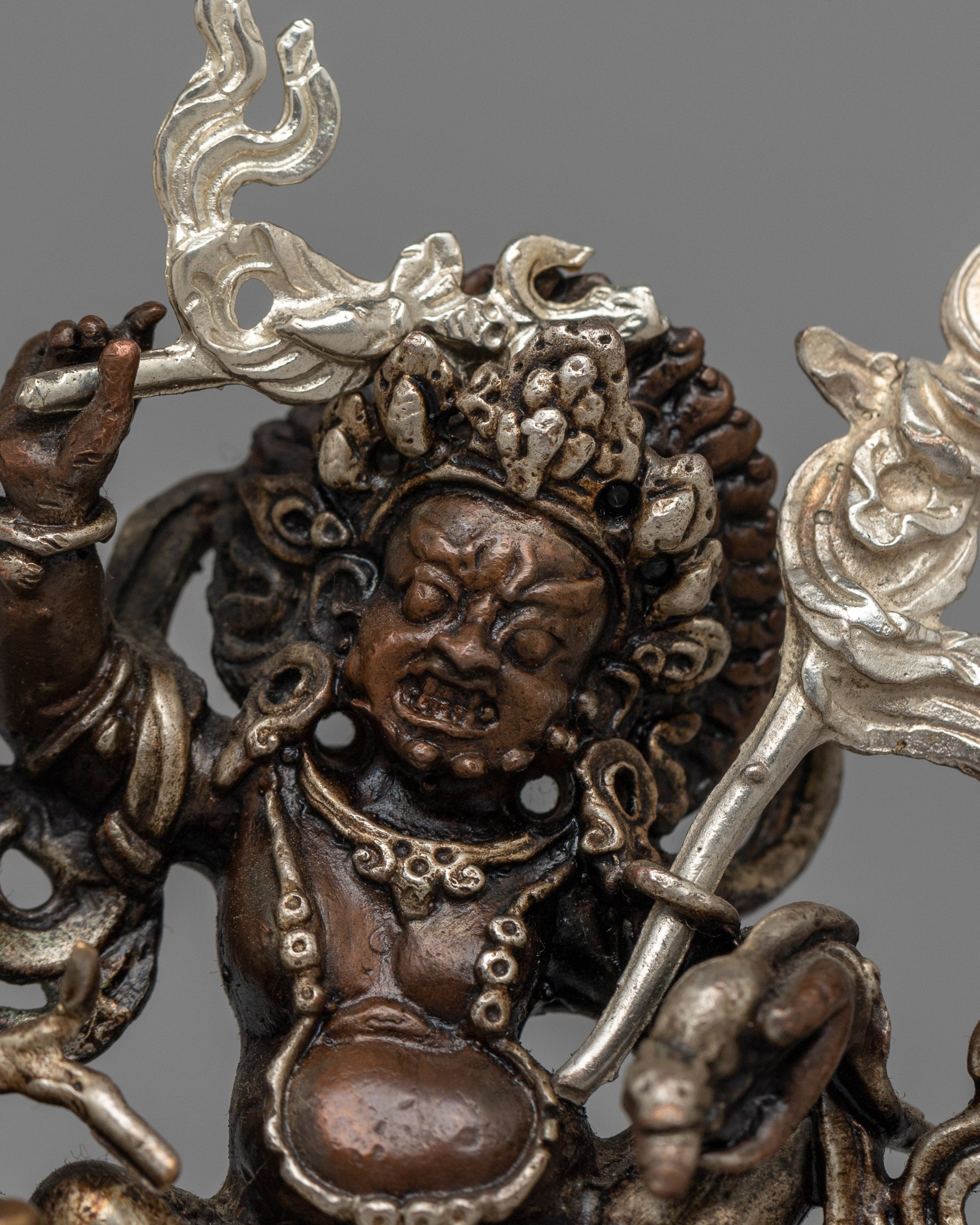 White Dzambhala Sadhana Statue | Manifesting Prosperity, Abundance, and Spiritual Fulfillment with Divine Grace