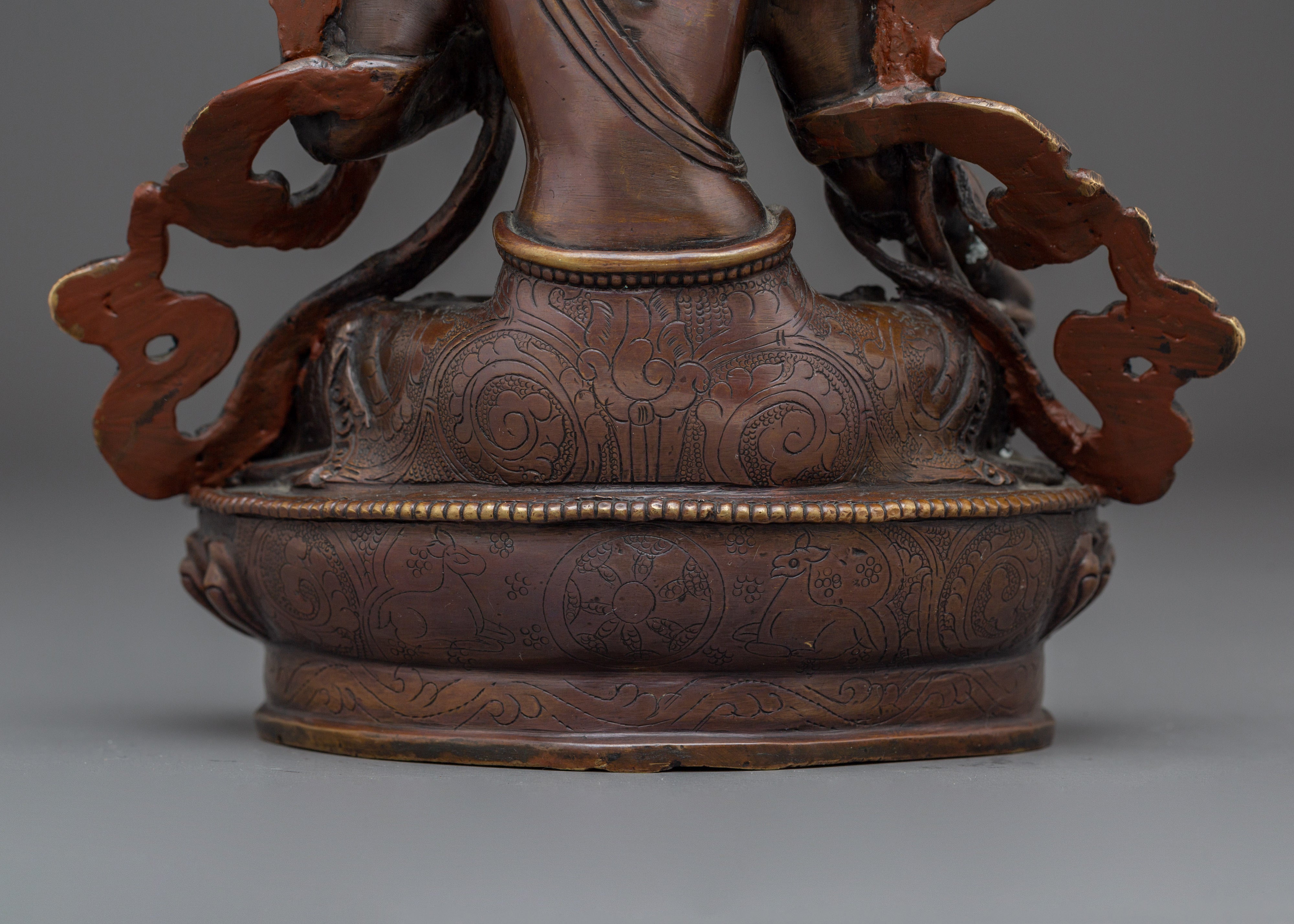 Statue of White Tara: Tibetan Healing Goddess