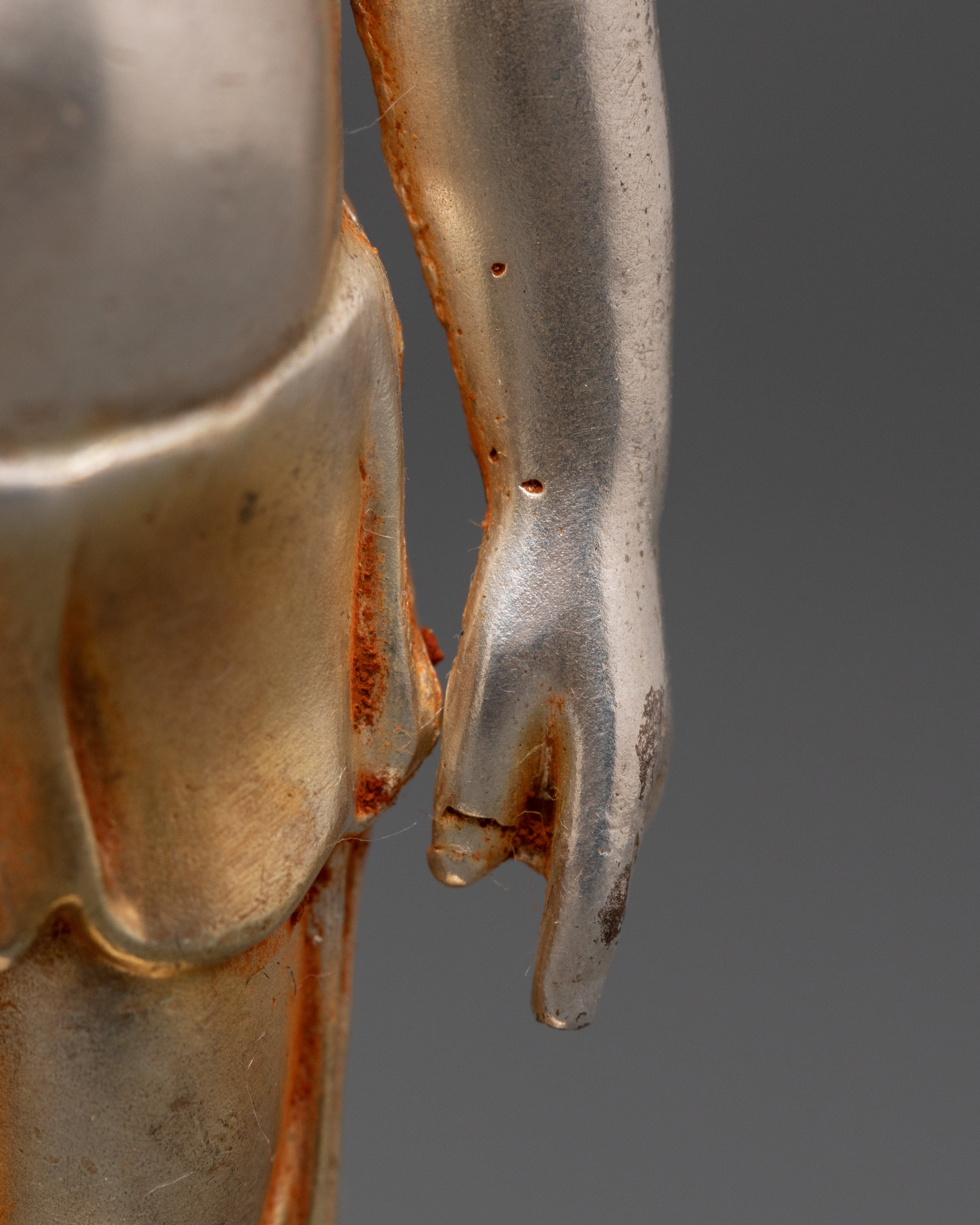 Silver Plated Siddhartha Gautam | Spiritual Buddha Figurine