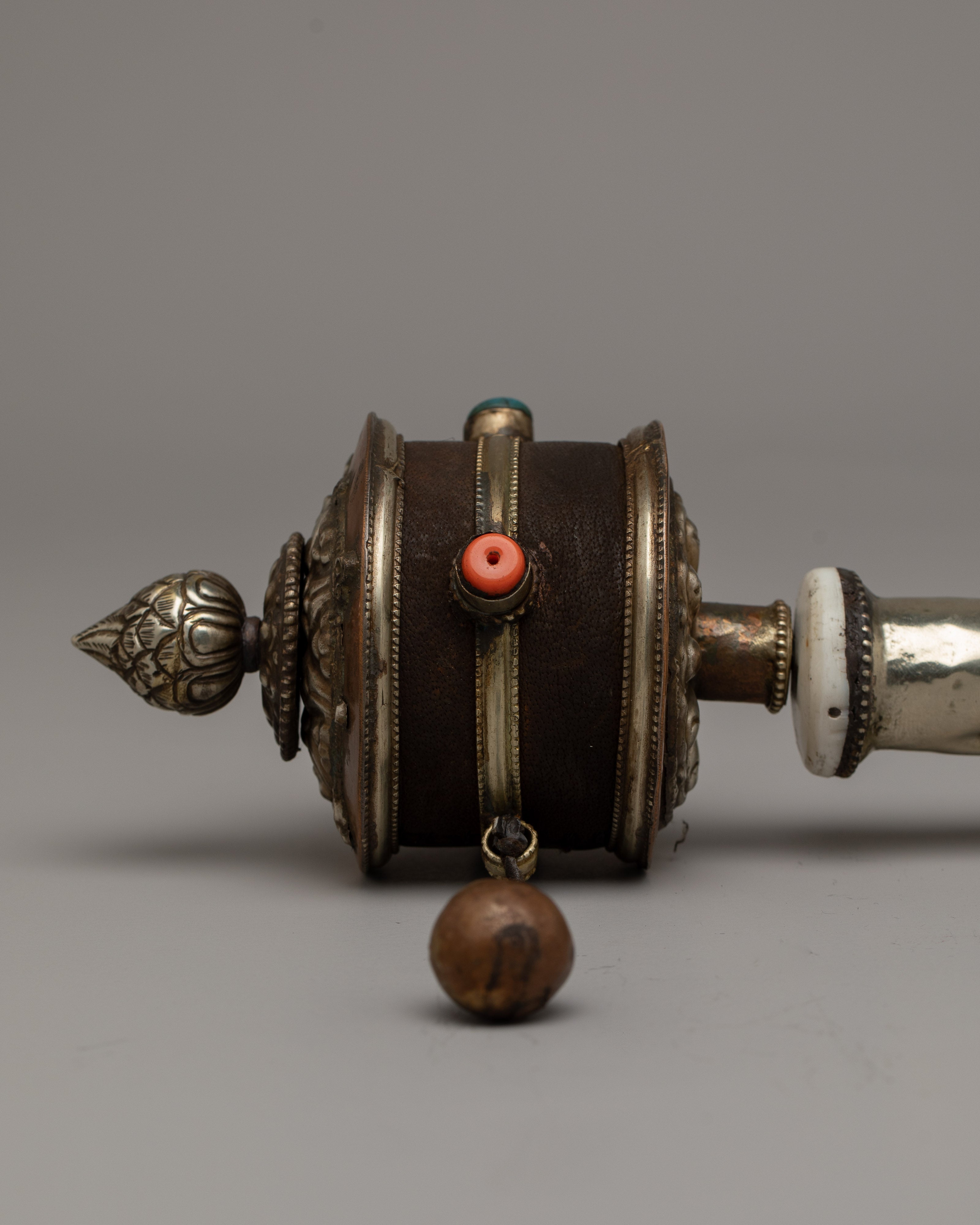 Tibetan Buddhist Hand Prayer Wheel | Carry Devotion Wherever You Go