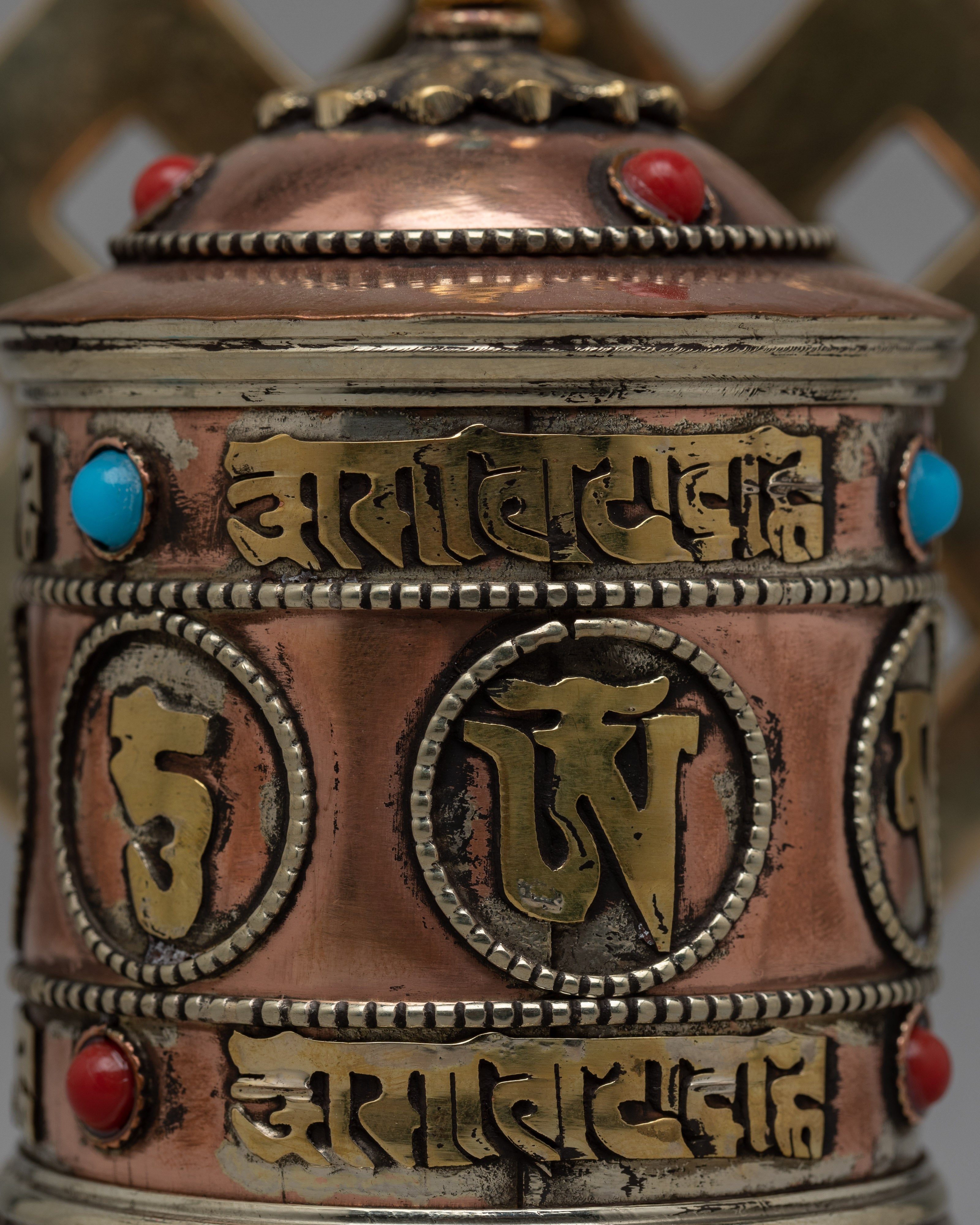 Himalayan Prayer Wheel | Tibetan Mantra Crafted