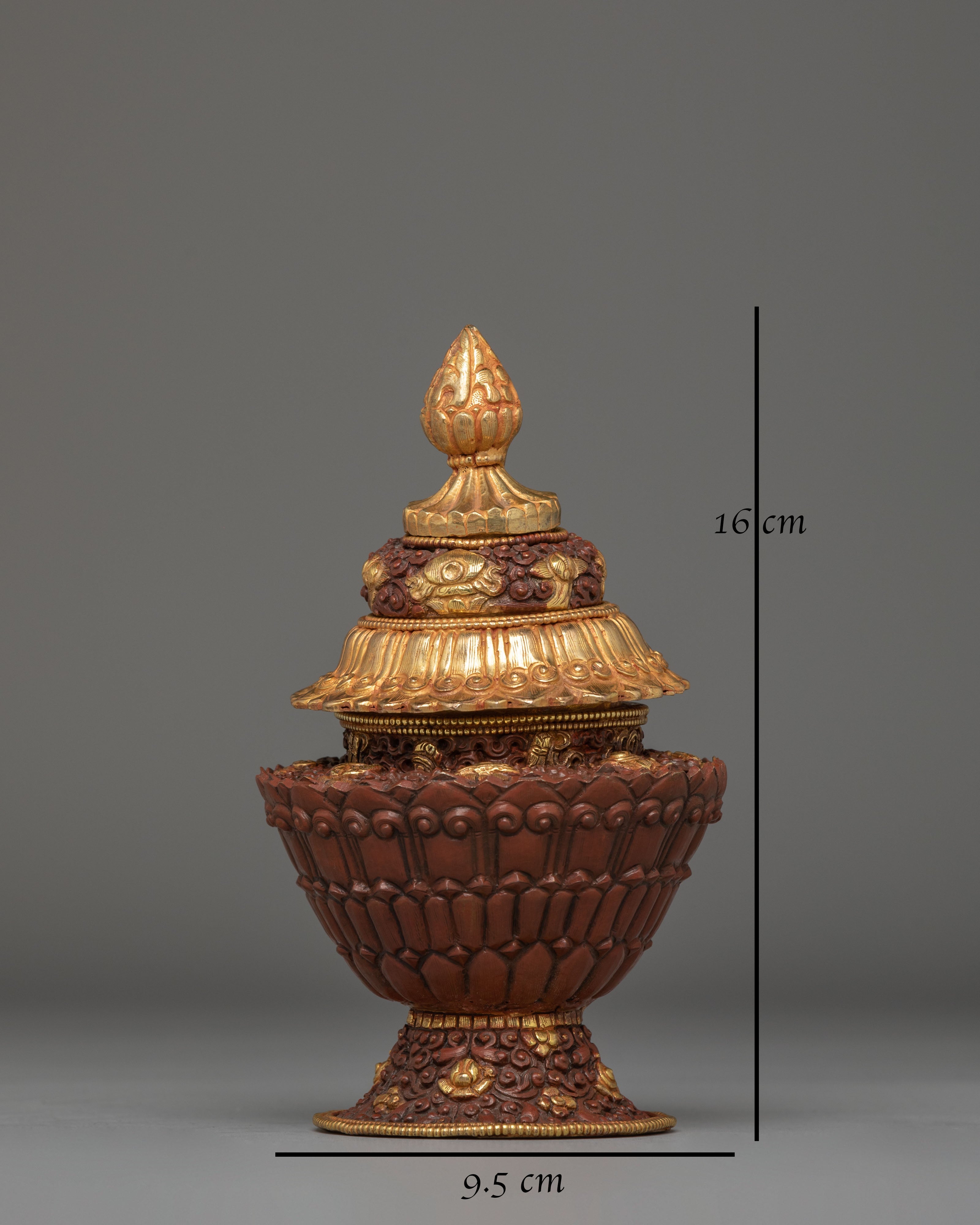 Handmade Himalayan Rice Pot | Dhupur Rice Pot for Ritual Ceremonies