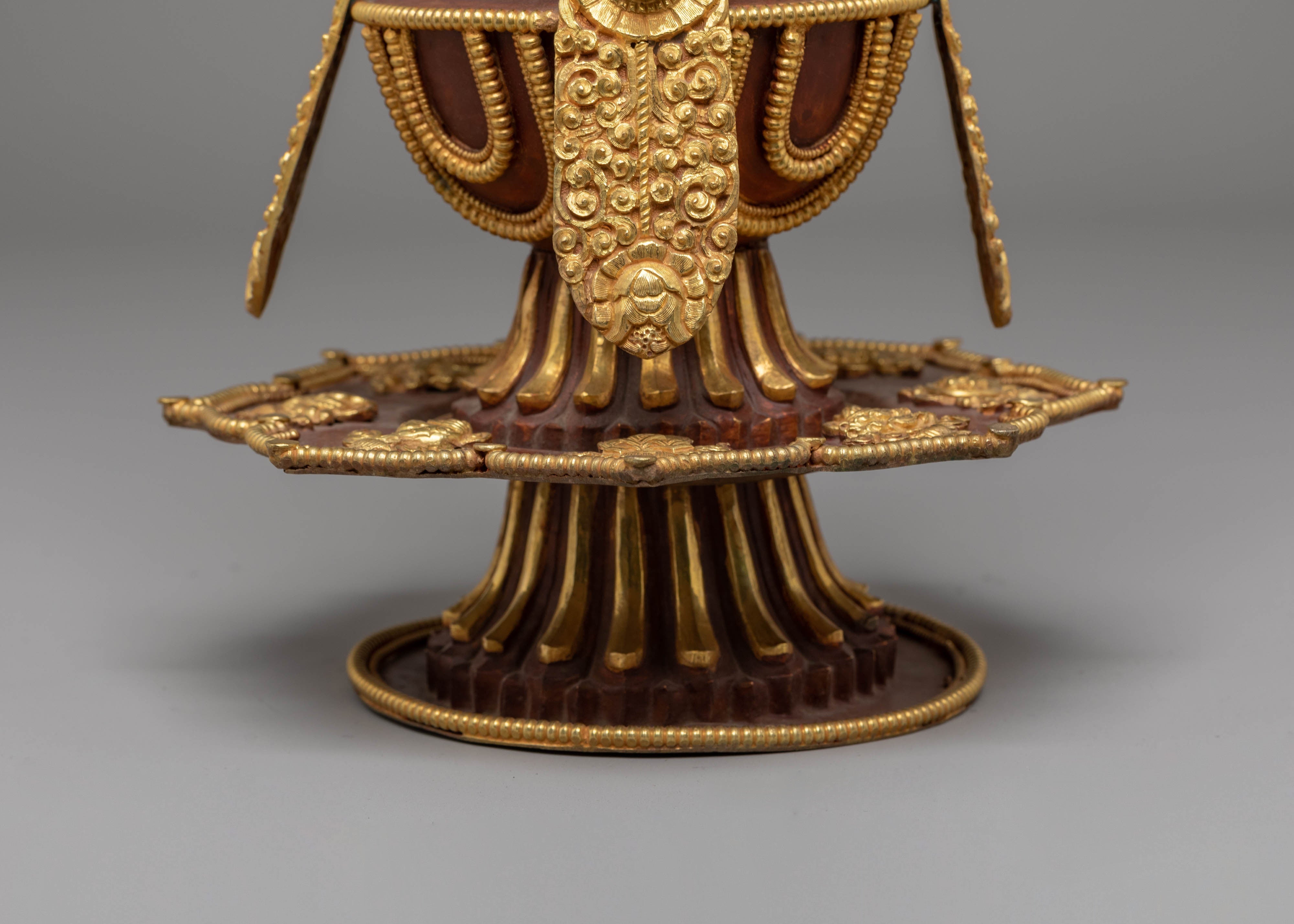 Tibetan Long Life Vase | Symbol of Abundance & Prosperity