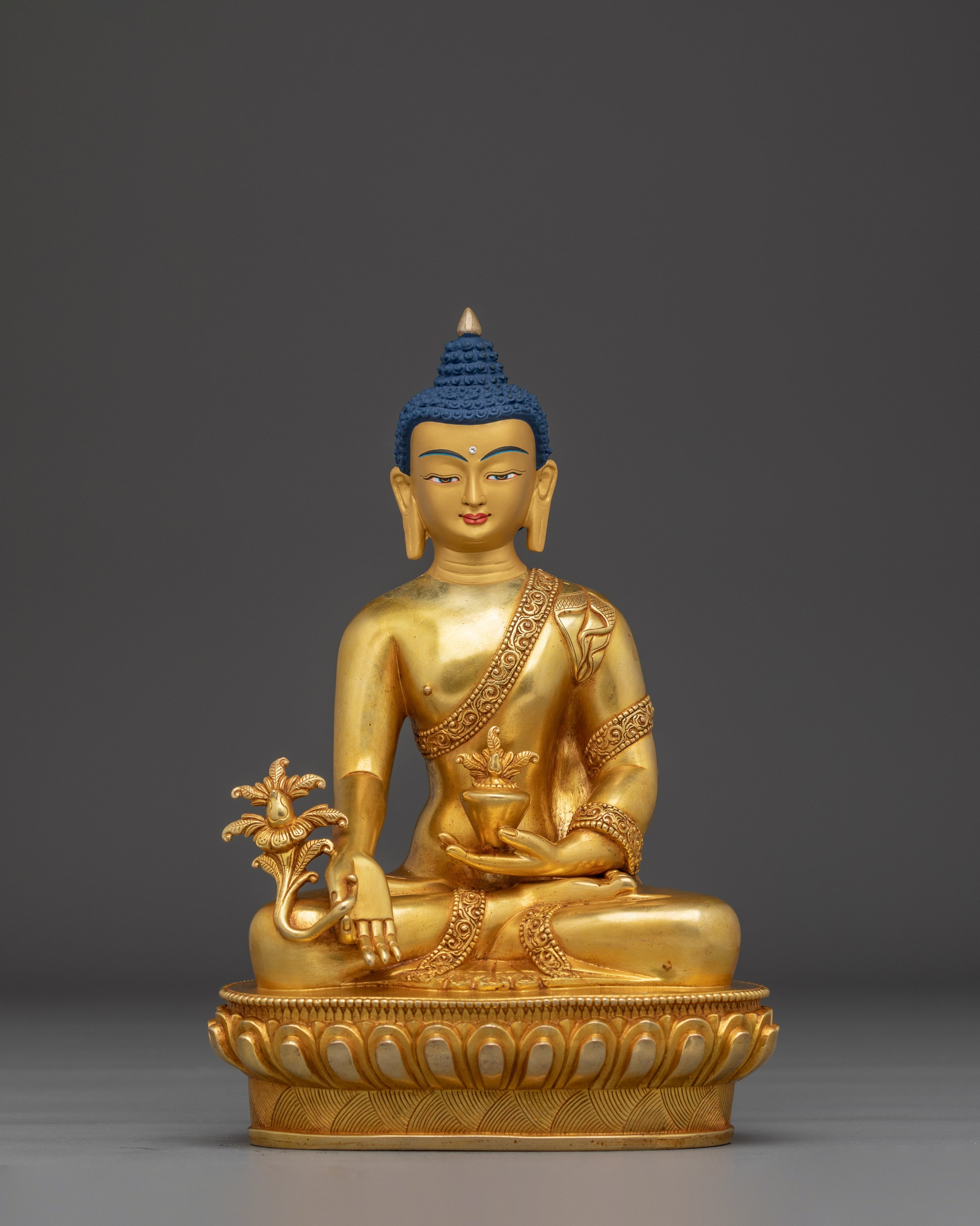 Golden Medicine Buddha Art