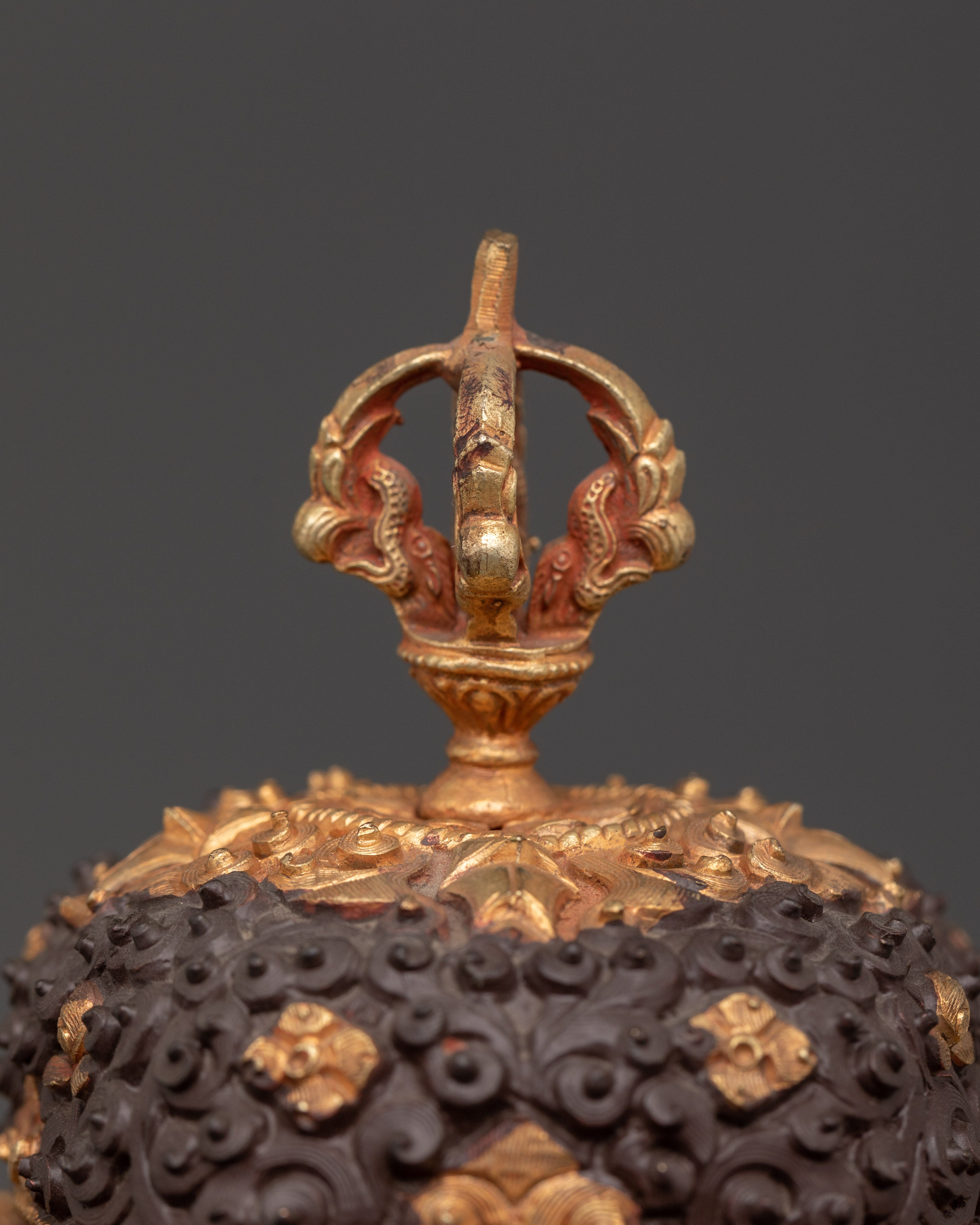 Copper Kapala Offering Set | For Tantric Ceremonies & Tibetan Buddhist Offerings