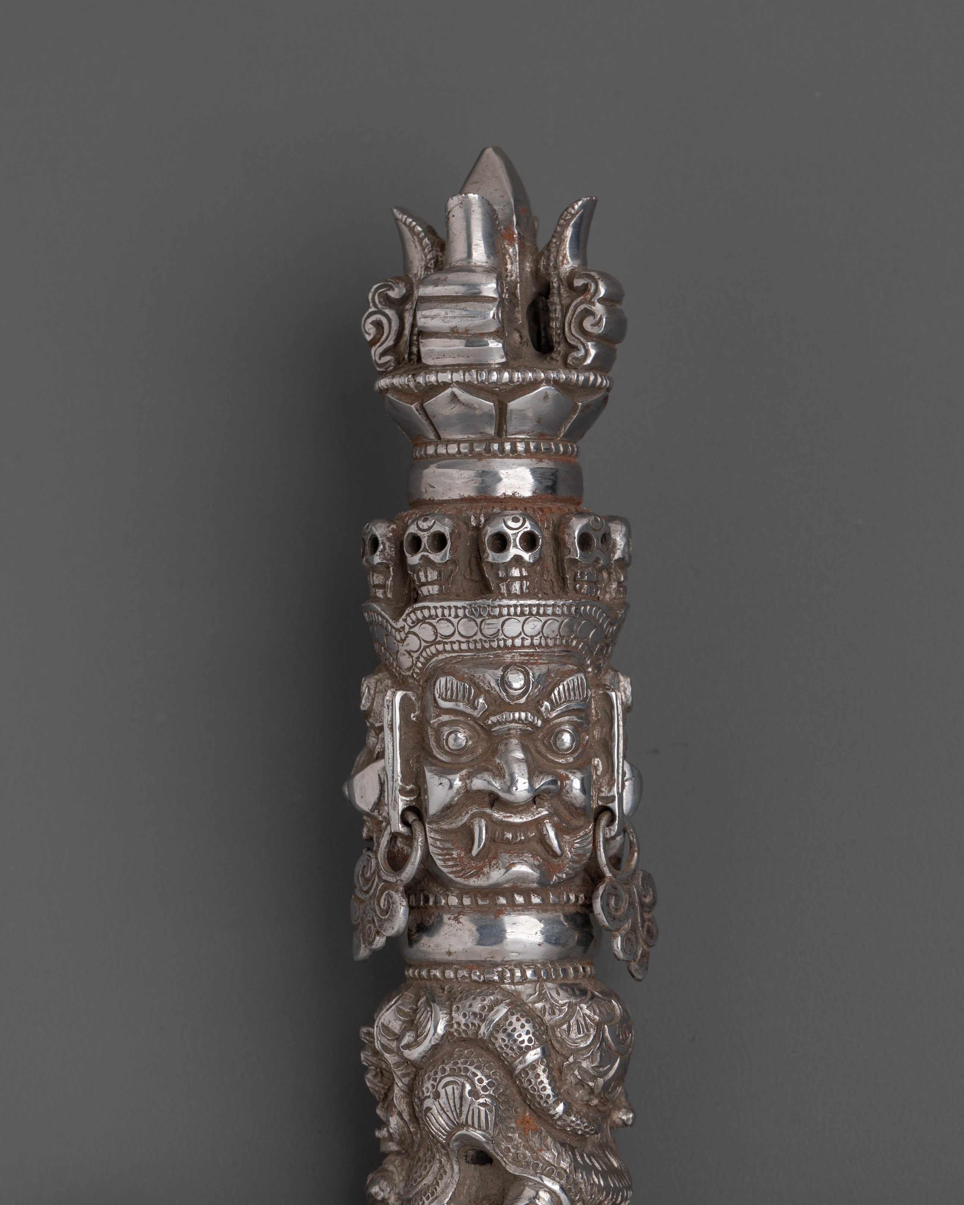 Sacred Kartika Ritual Knife | Tibetan Buddhist Vajrayana Tool For Spiritual Practices