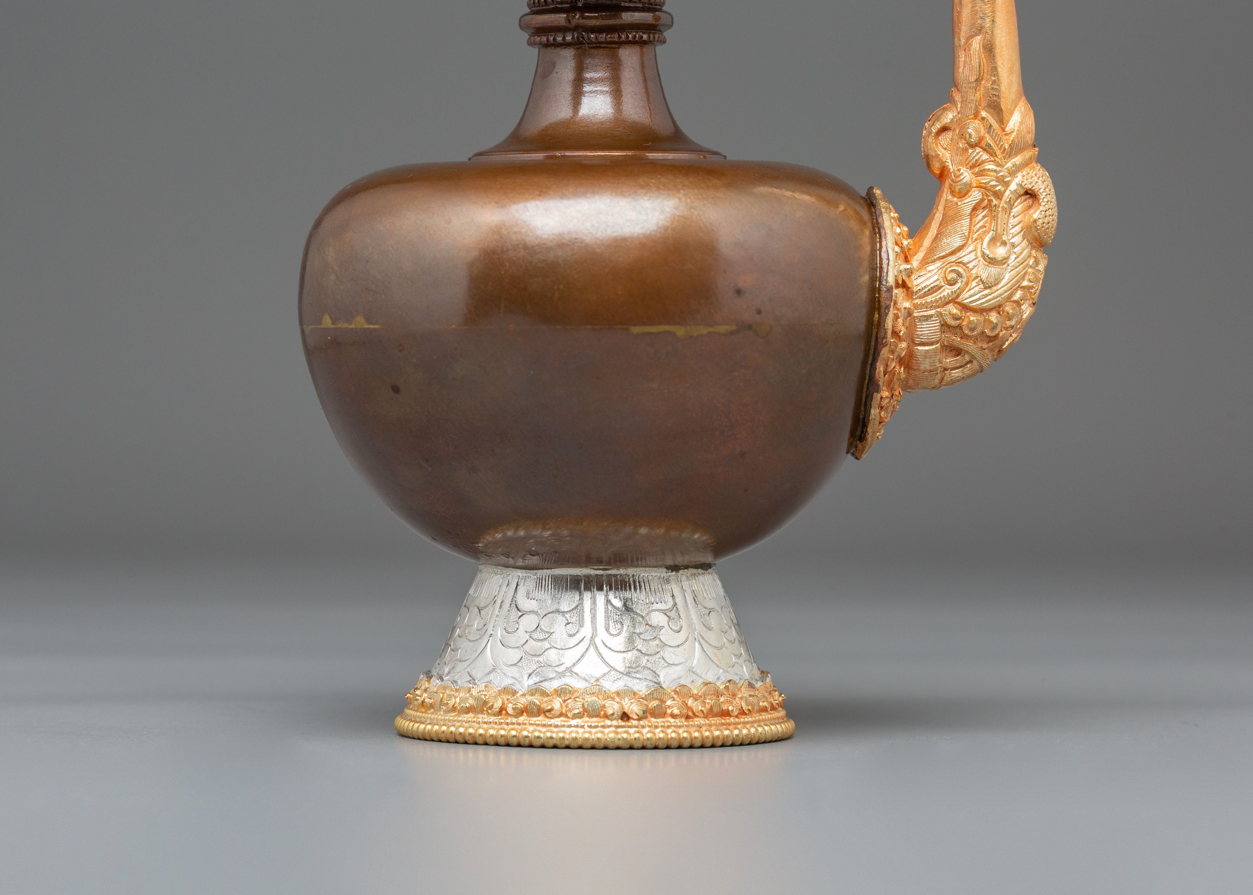 Tibetan Ceremonial Bhumba Set | Buddhist Ritual Offering Vessel