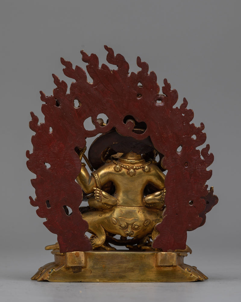 Protector God Mahakala Statue | Symbol of Fearlessness and Spiritual Safeguarding