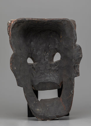 Antique Asian Wooden Mask | Adding Exotic Charm and Cultural Depth to Your Space