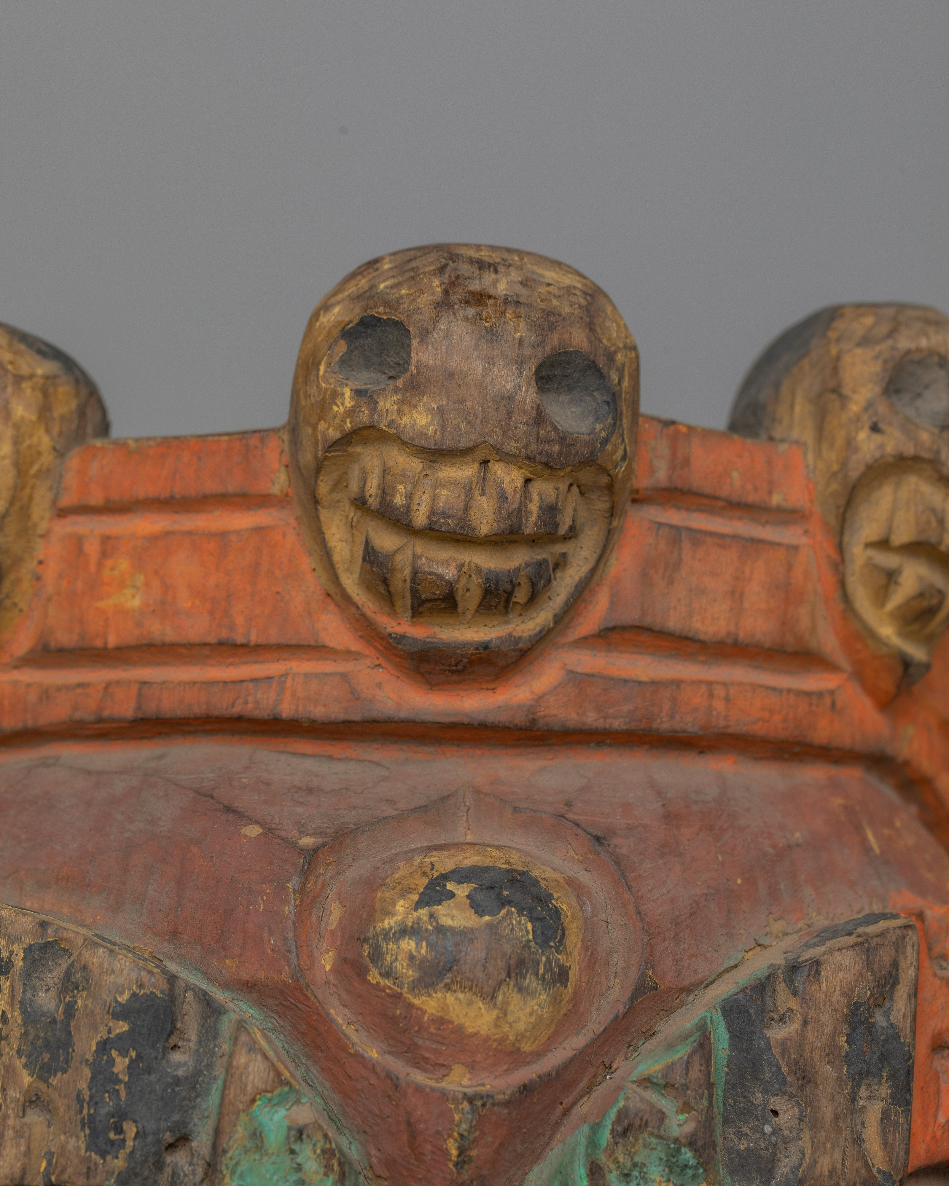Nepalese Mahakala Mask | Harnessing the Power of Divine Protection