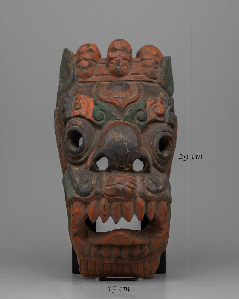 Fierce Deity Mask Face | Unleashing the Power and Majesty of Ancient Divinity