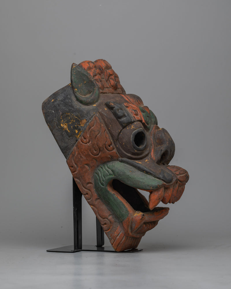 Fierce Deity Mask Face | Unleashing the Power and Majesty of Ancient Divinity