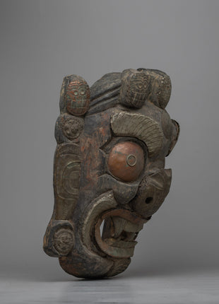 Mahakala Mask Authentic | Harnessing the Ancient Power of Tibetan Tradition