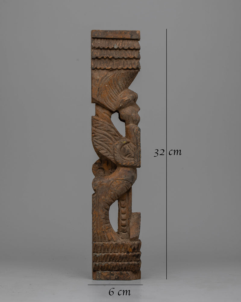 Newari Decorative Wood Post | Adding Charm and Character to Your Space