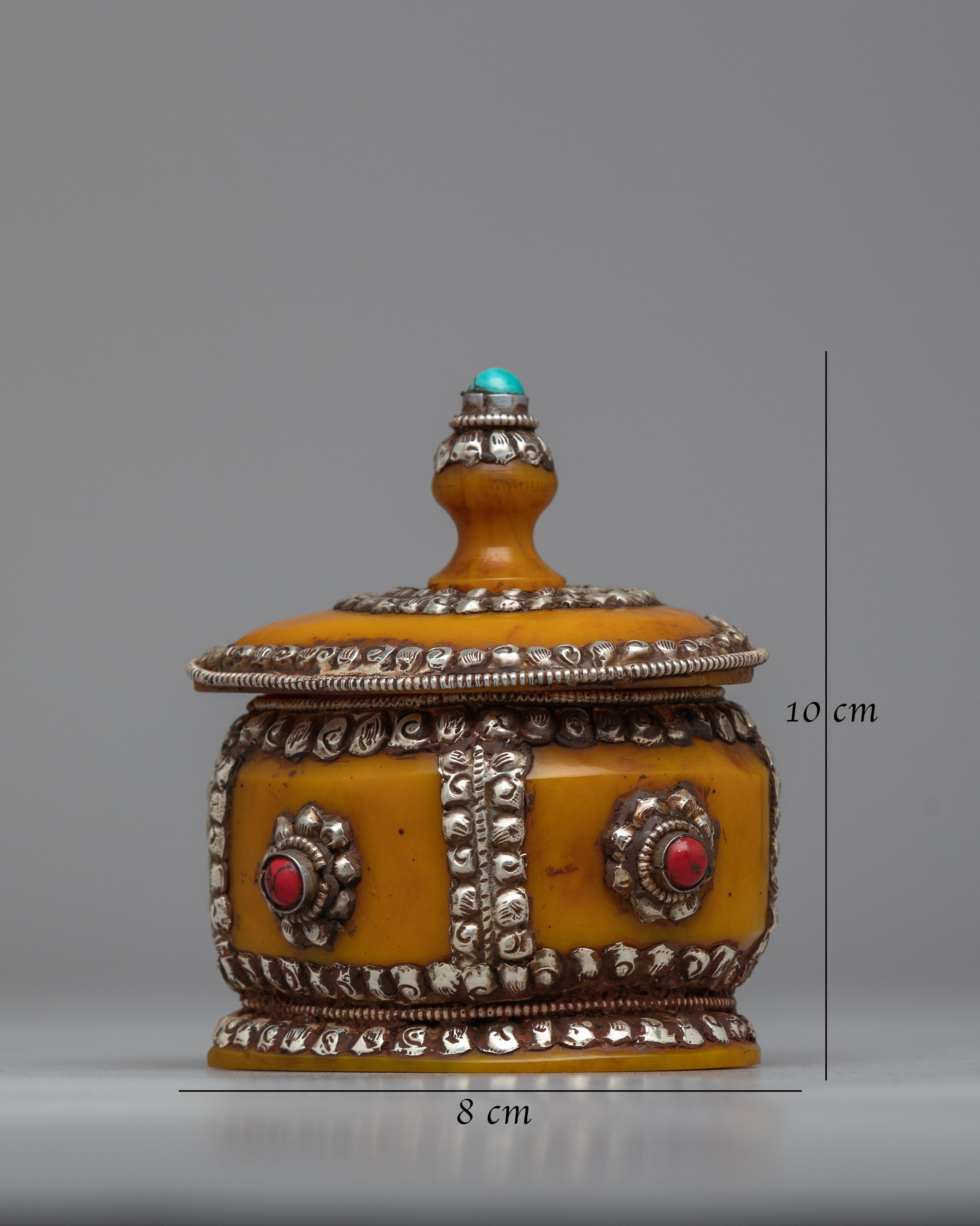 Buddhist Metal Pot | Perfect for Rituals and Offerings