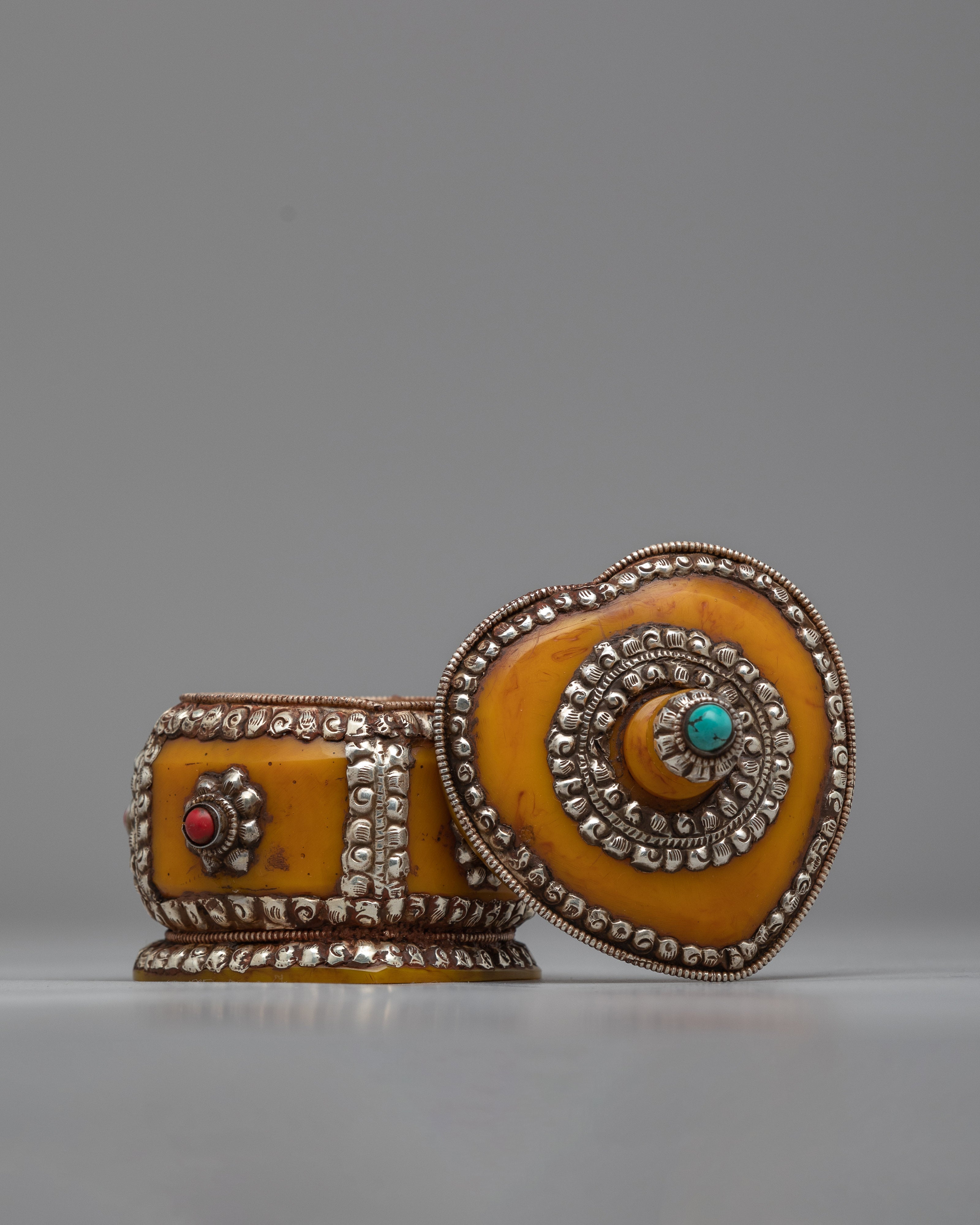 Buddhist Metal Pot | Perfect for Rituals and Offerings