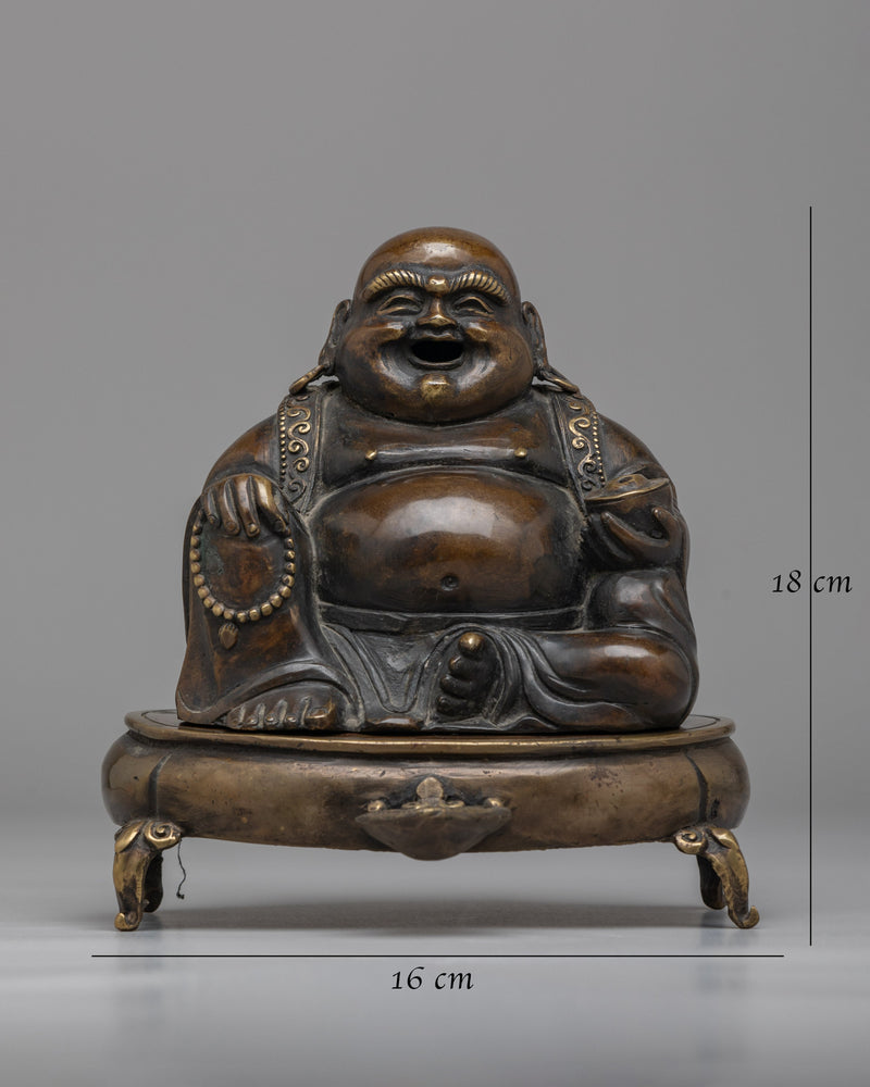 Laughing Buddha Incense Burner | Positive Vibes During Your Meditation or Relaxation Sessions