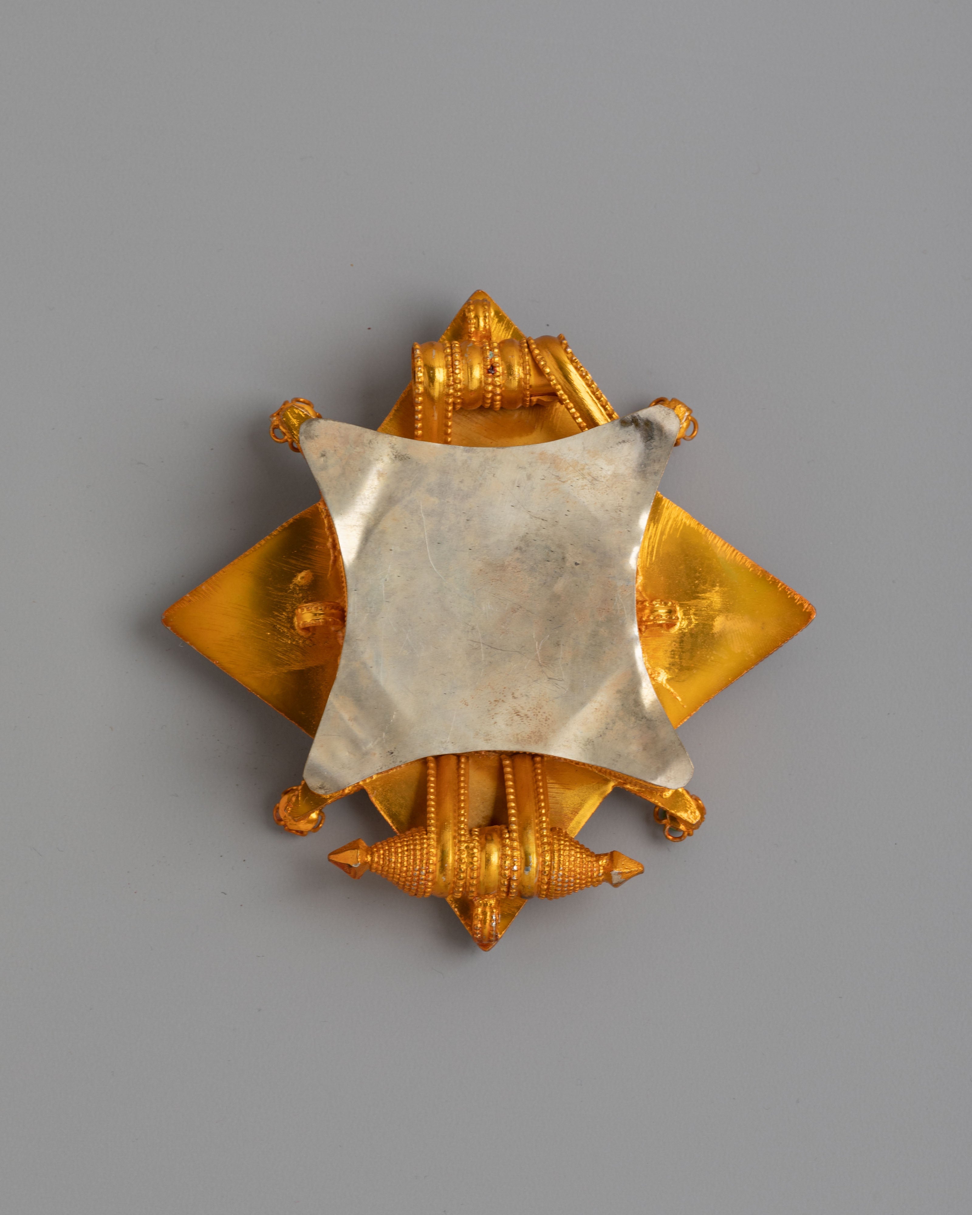 Tibetan Protective Ghau Box Locket | Sacred Spiritual Jewelry