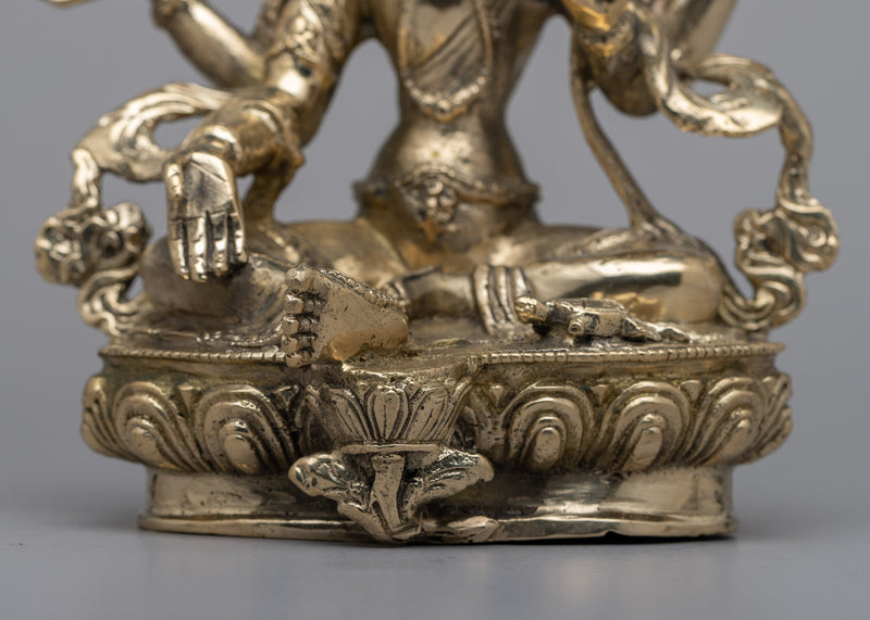 Brass Laxmi Statue |  Embrace Blessings of Wealth and Prosperity