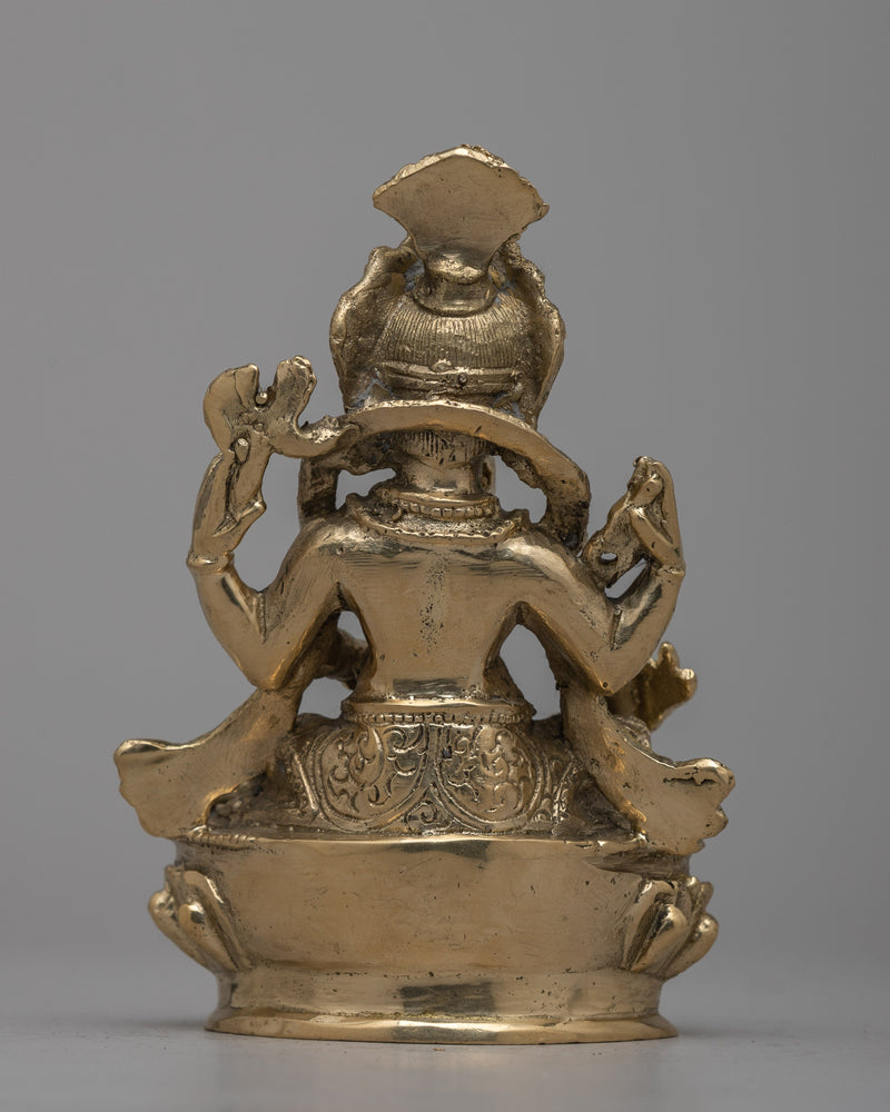 Ganesh Idol in Brass | Embodying Divine Wisdom and Prosperity