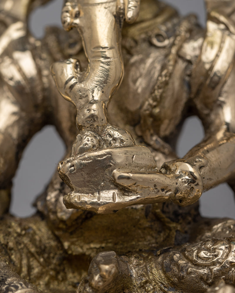 Ganesh Idol in Brass | Embodying Divine Wisdom and Prosperity