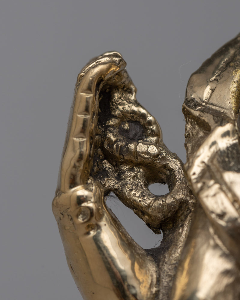 Ganesh Idol in Brass | Embodying Divine Wisdom and Prosperity