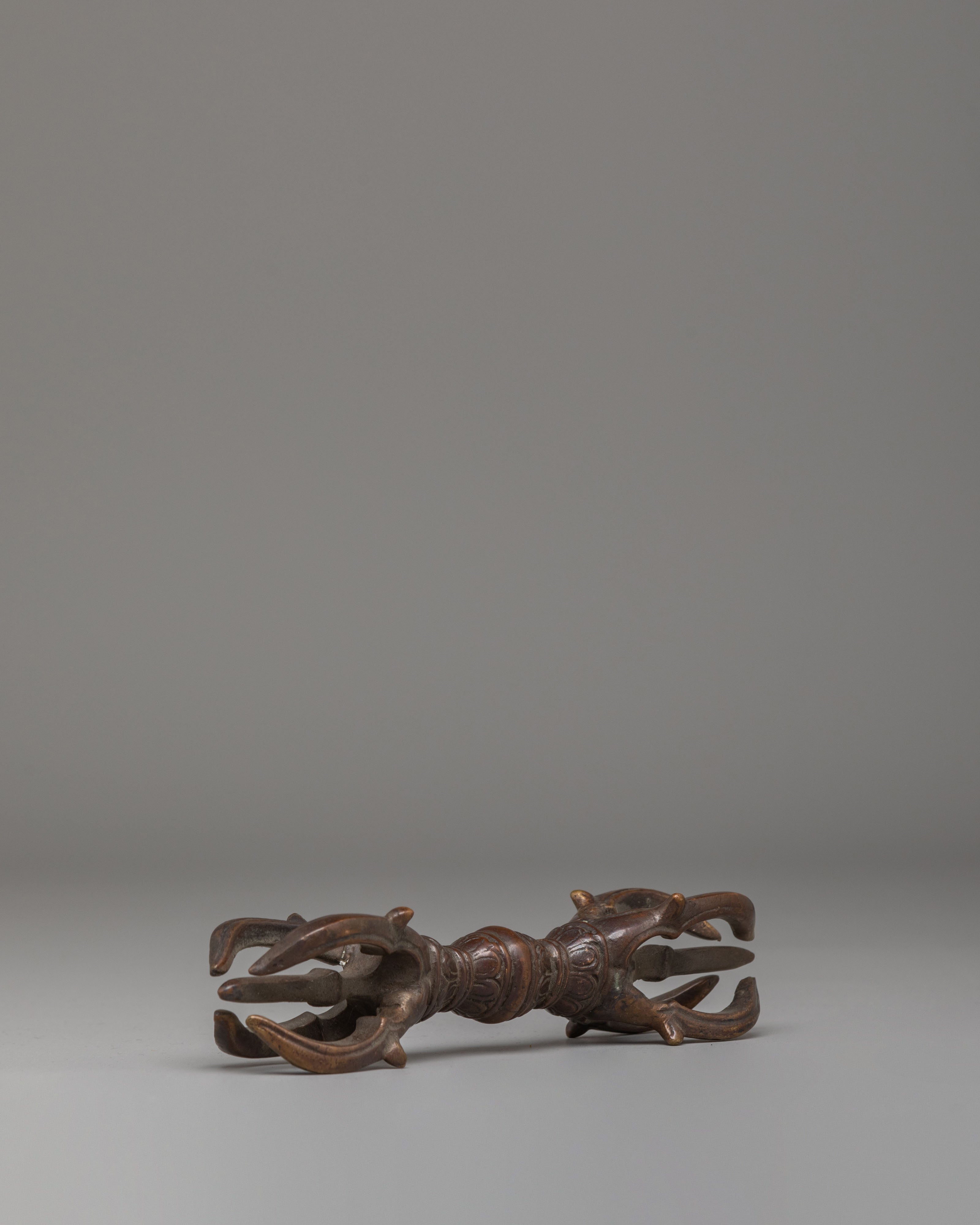 Handmade Buddhist Ritual Vajra | Sacred Tool for Spiritual Practice