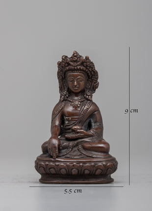 The Buddha Shakyamuni Statue | Handcrafted on Copper, Radiating Divine Wisdom and Spiritual Serenity