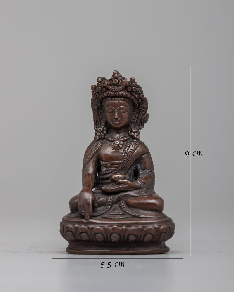 The Buddha Shakyamuni Statue | Handcrafted on Copper, Radiating Divine Wisdom and Spiritual Serenity