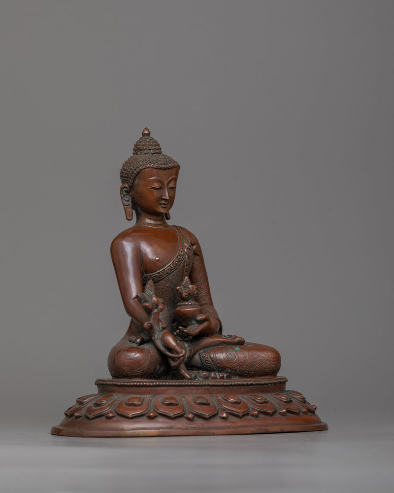 Tibetan Medicine Buddha Statue | Statue for Serenity and Inner Peace