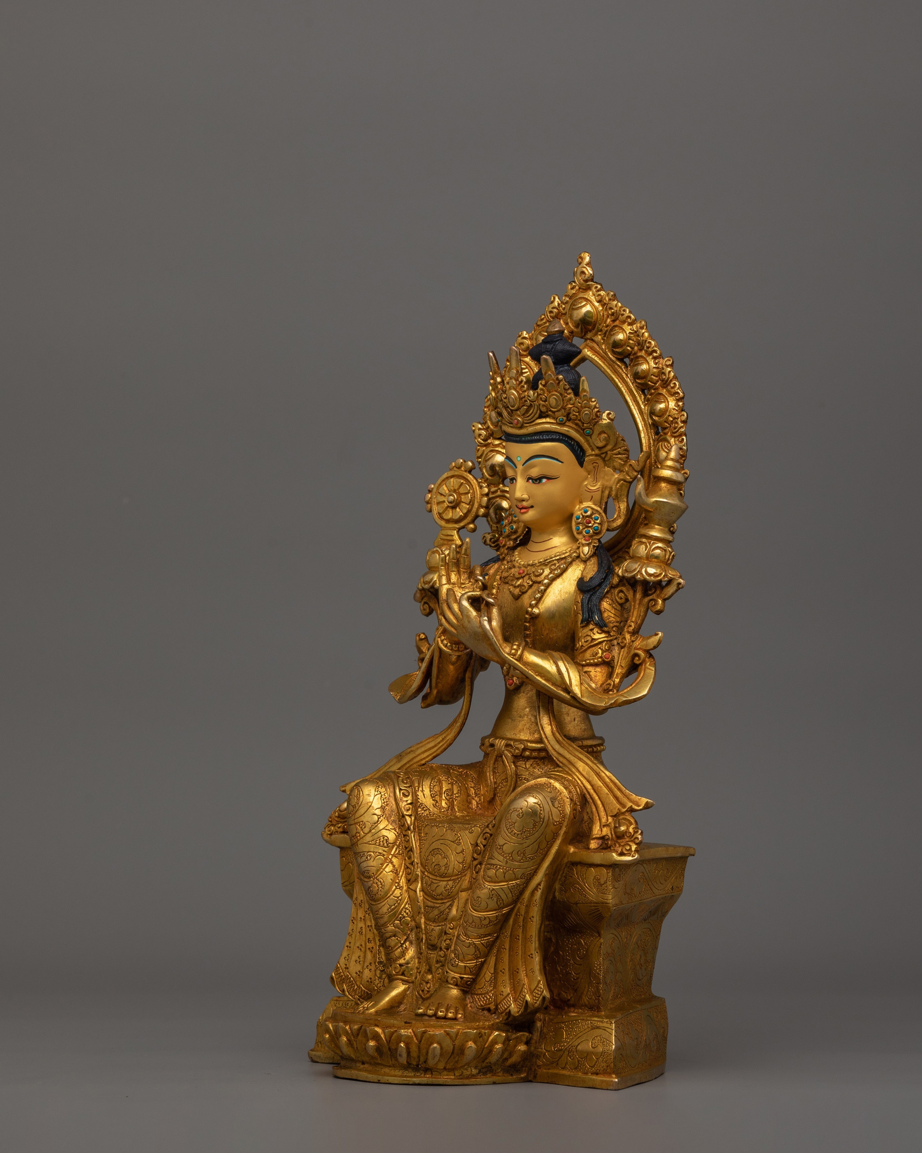 11.2 Inch Maitreya Buddha Statue | Embracing Compassion and Wisdom