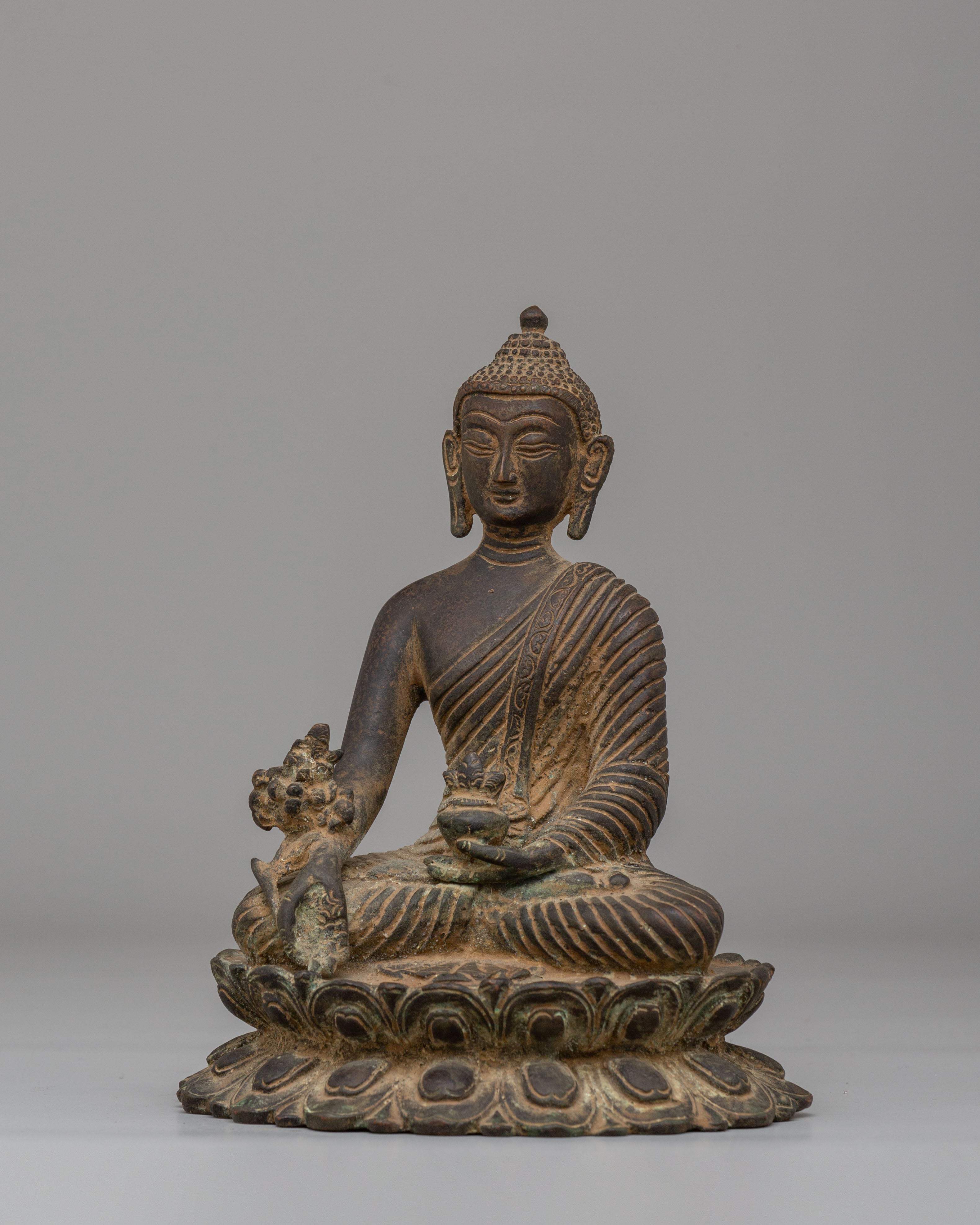 Sacred Tibetan Medicine Buddha Statue | A Symbol of Healing