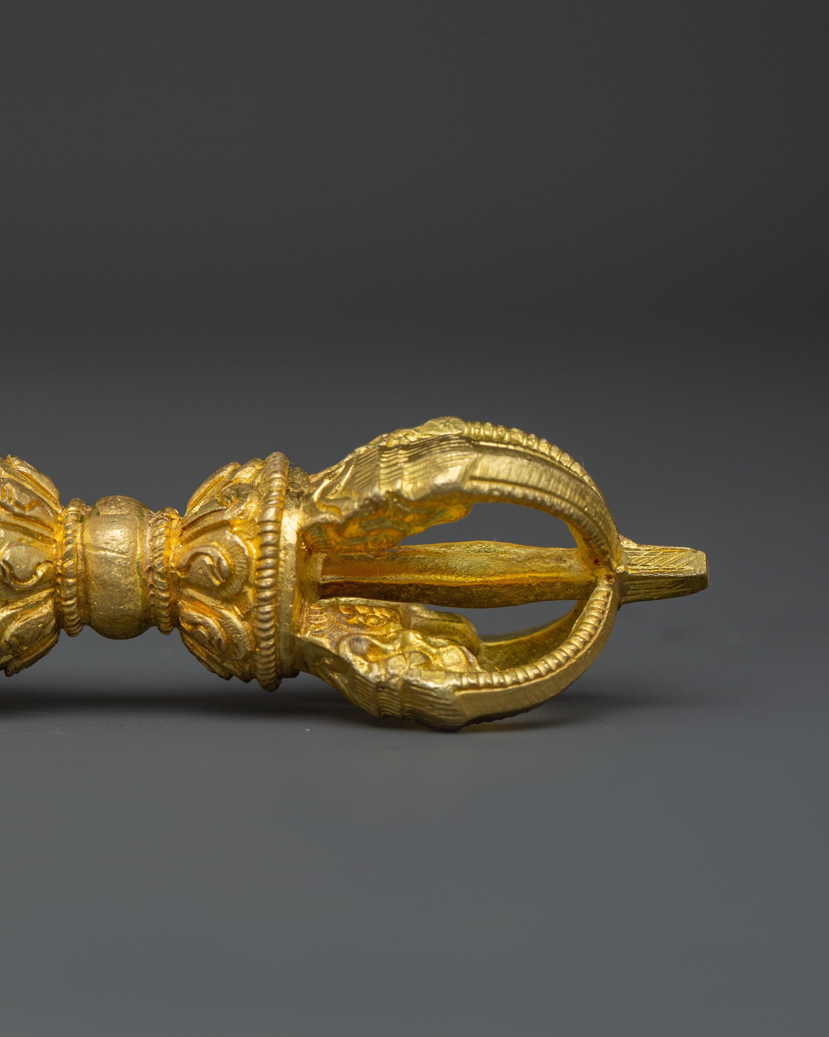 Tibetan Brass Bell & Vajra Set | Buddhist Ritual Tool