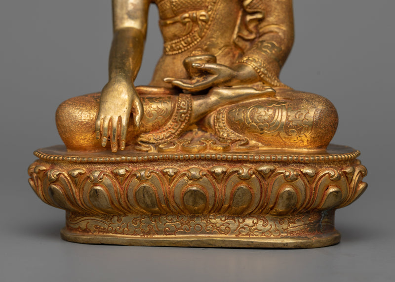 Tibetan Shakyamuni Buddha Statue | Embrace the Teachings of Compassion