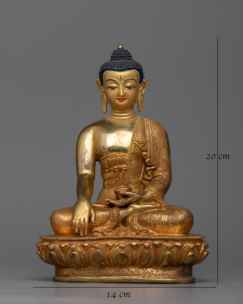 Tibetan Shakyamuni Buddha Statue | Embrace the Teachings of Compassion