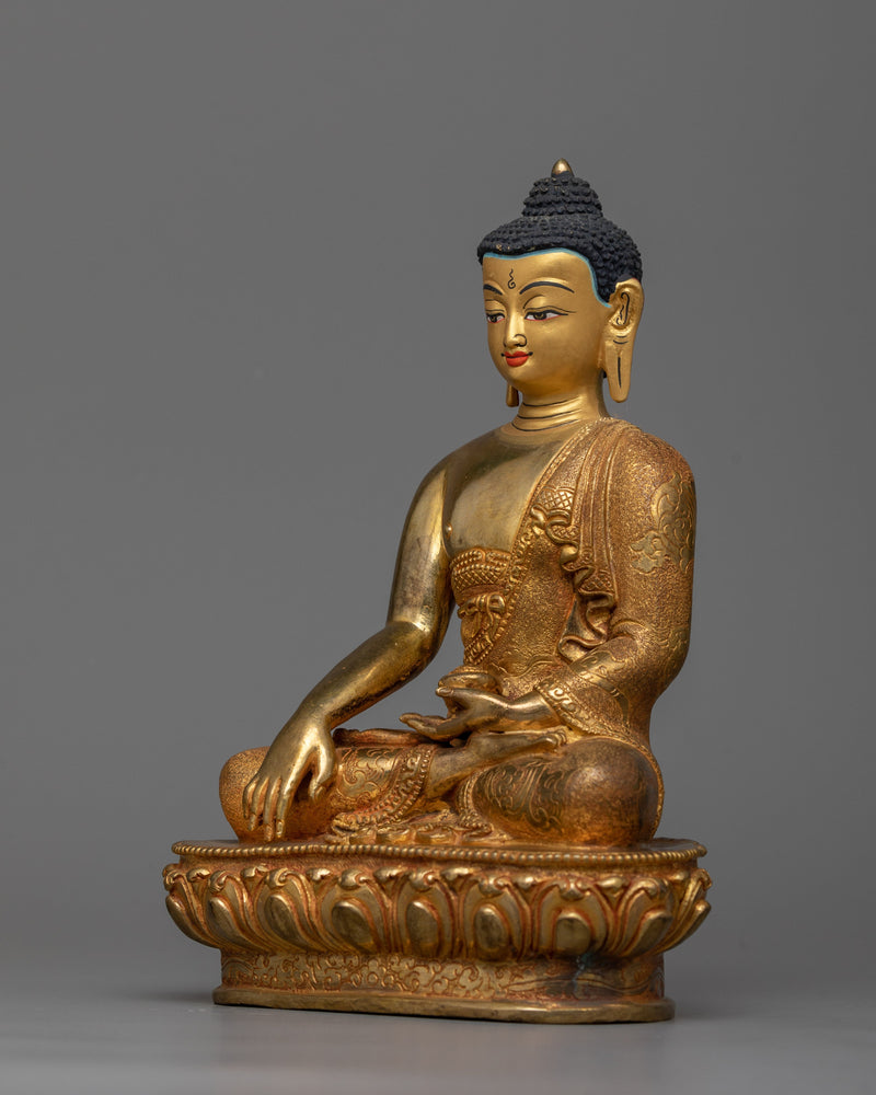 Tibetan Shakyamuni Buddha Statue | Embrace the Teachings of Compassion