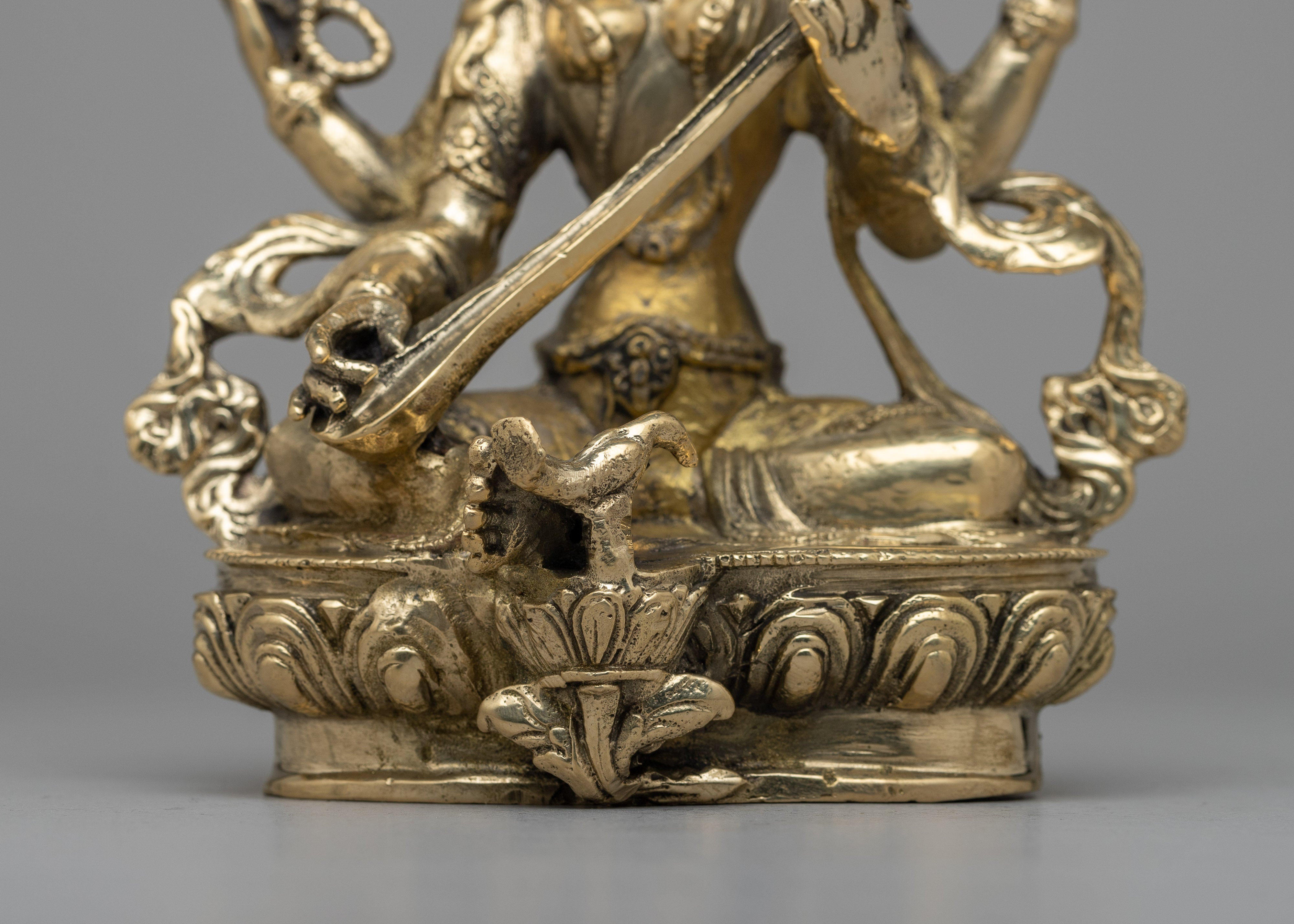 Exquisite Saraswati Devi Statue | Patron Goddess of Education & Arts