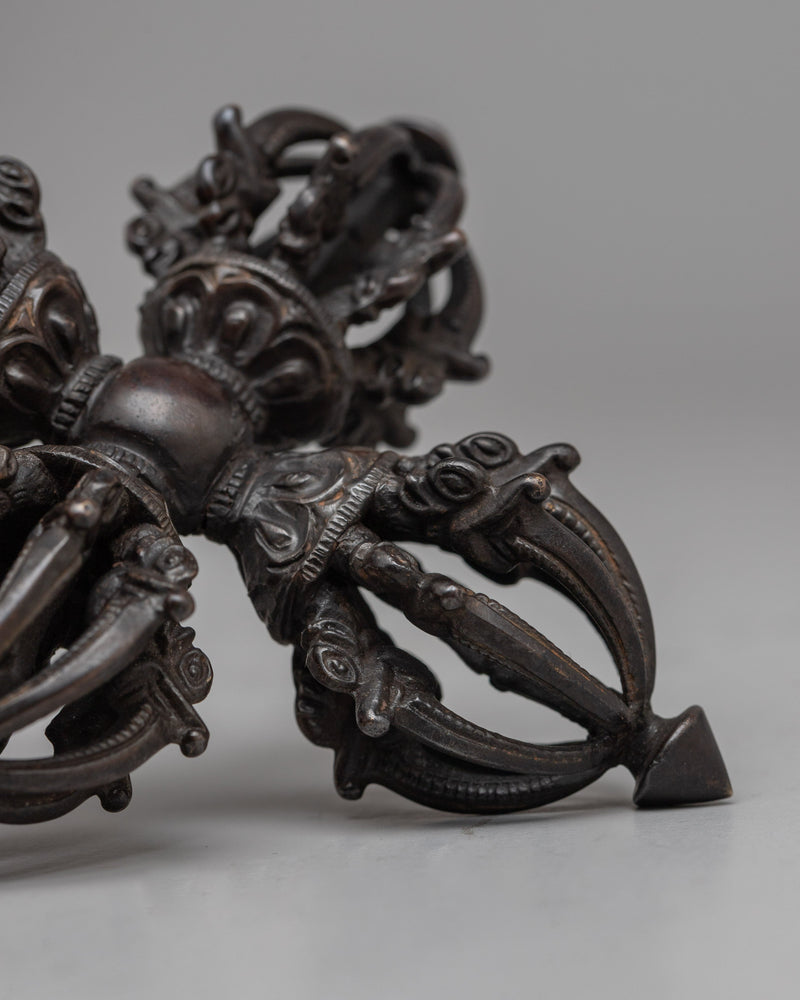 Double Crossed Vajra | Symbol of Dual Spiritual Power and Protection