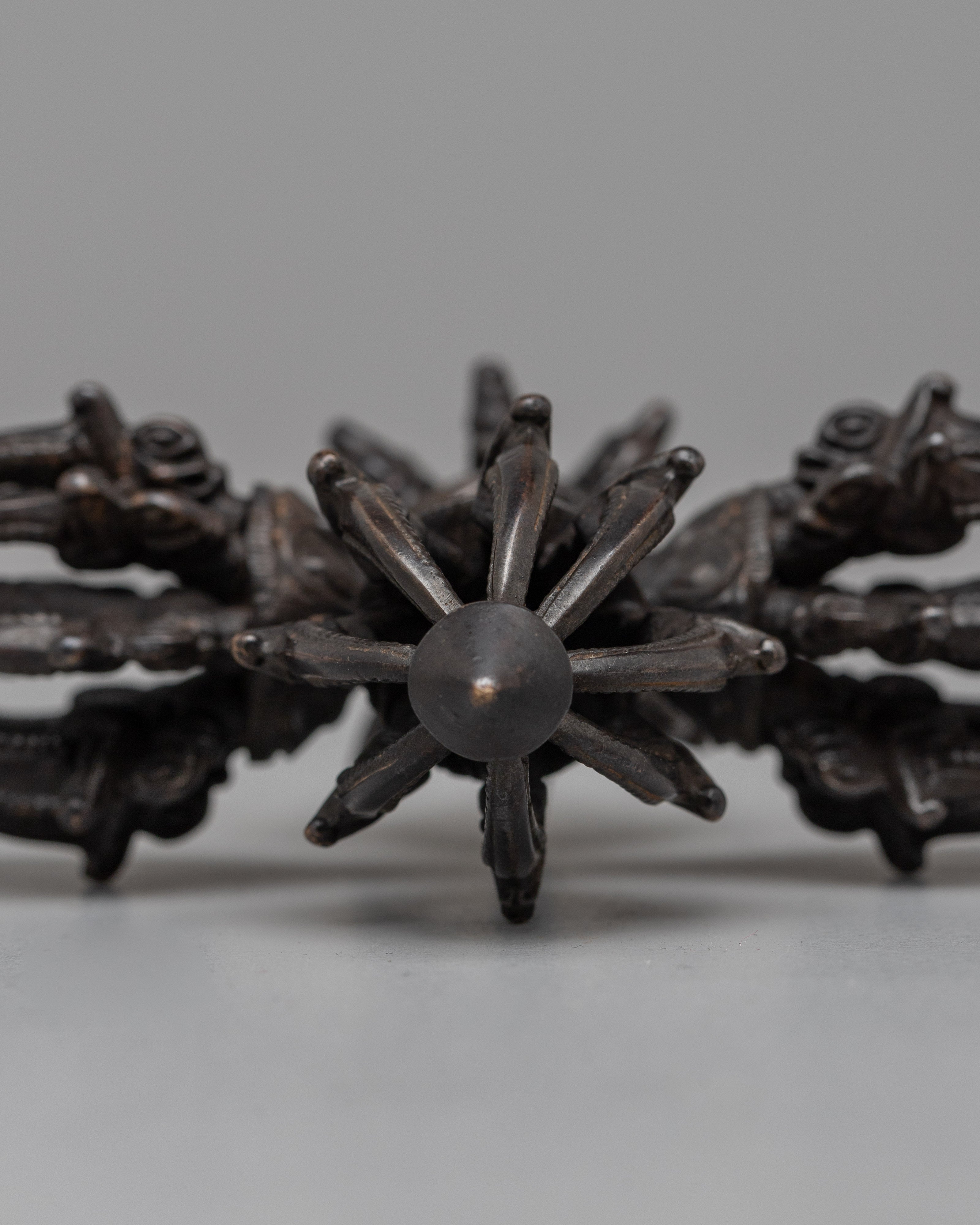 Double Crossed Vajra | Symbol of Dual Spiritual Power and Protection