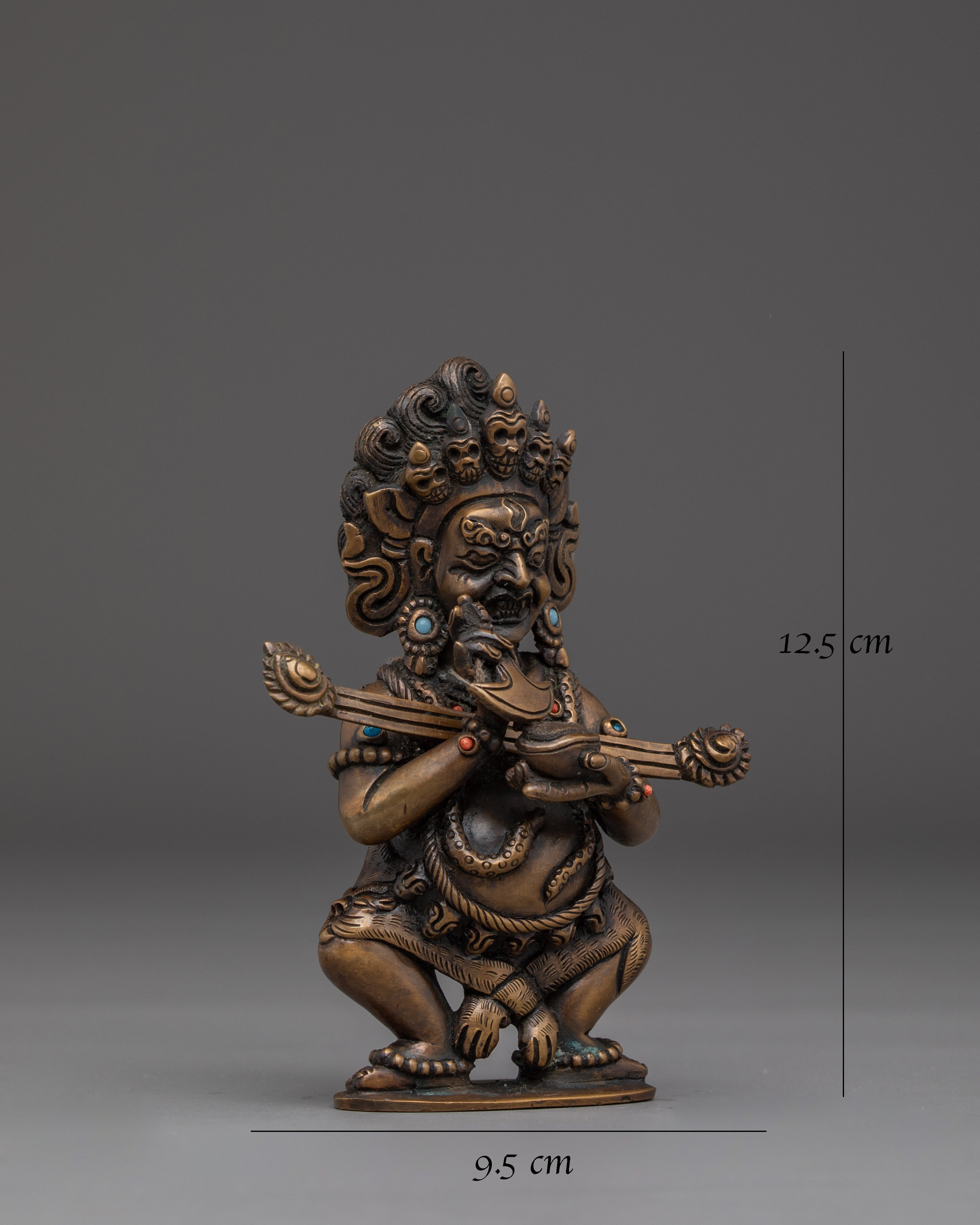 Mini Sakya Mahakala Statue 