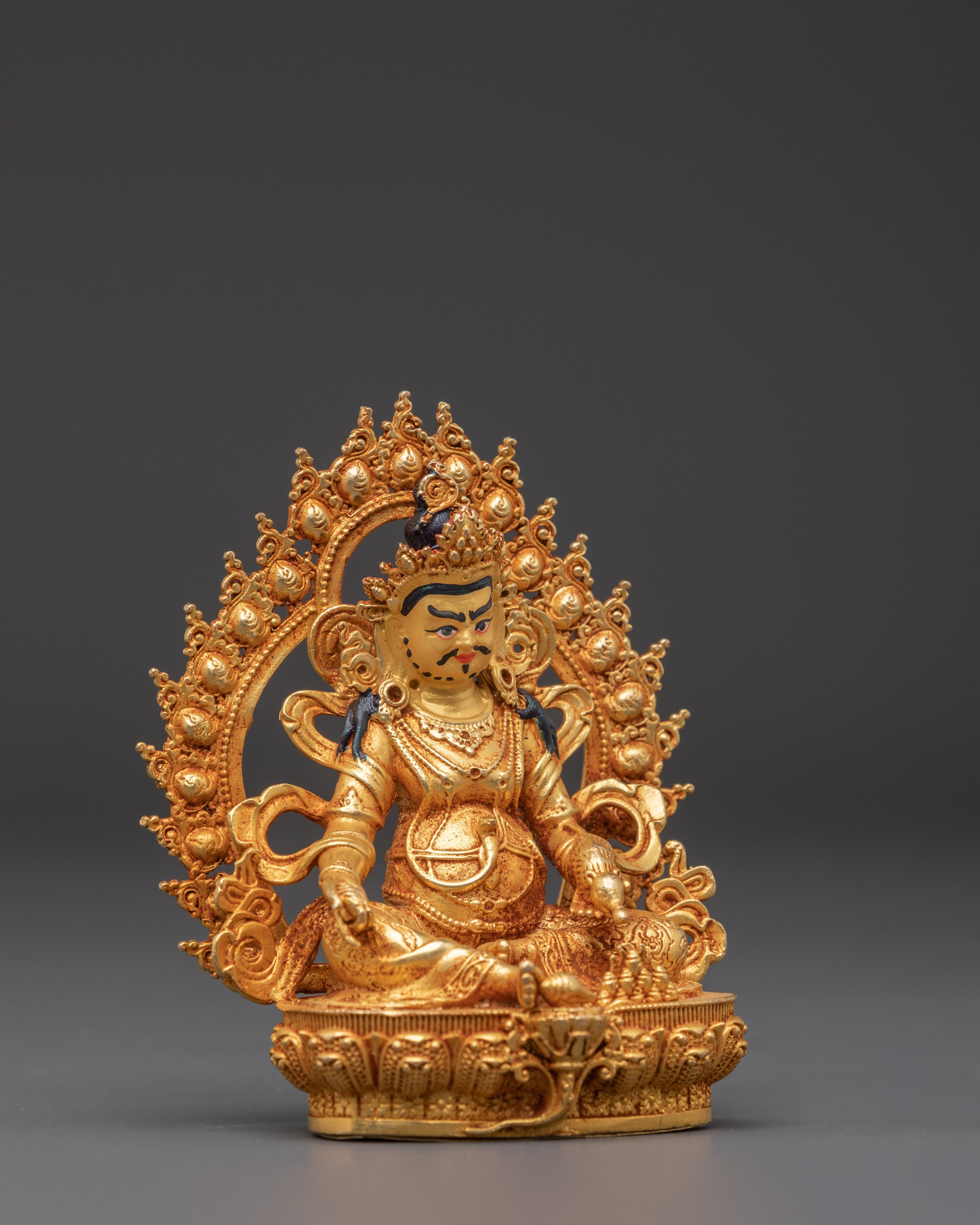 Tibetan Dzambhala Statue | A Sacred Representation of Prosperity