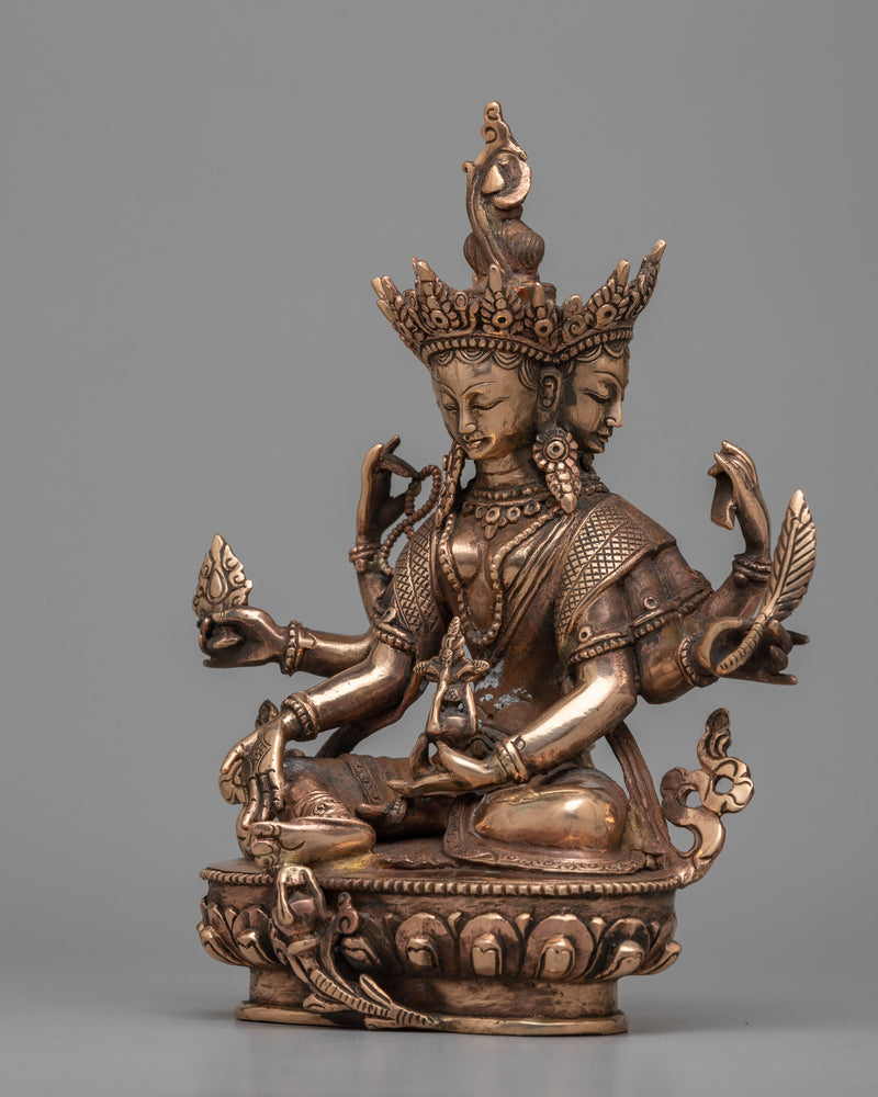 Vasudha Goddess Statue | Revered Symbol of Earthly Abundance and Nurturing Energy