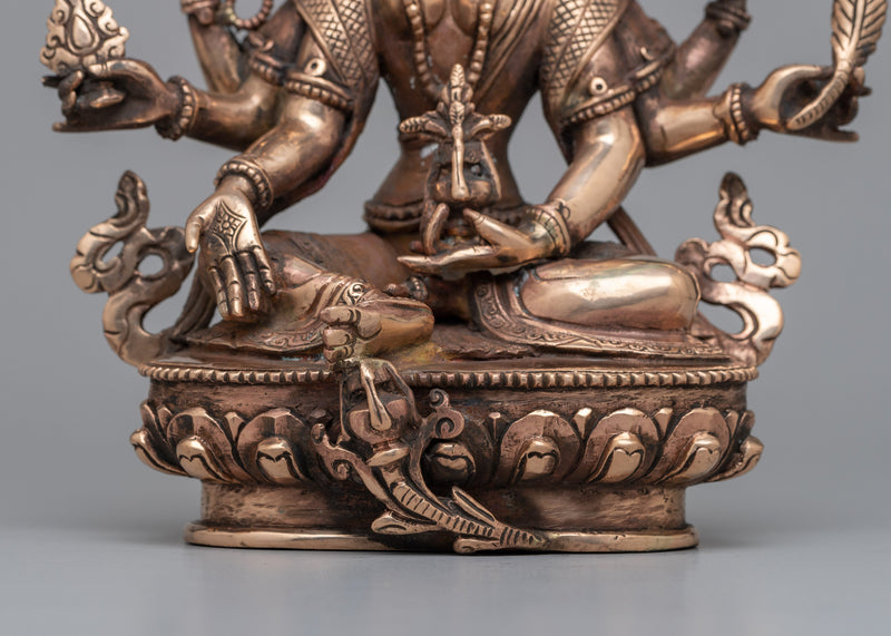 Vasudha Goddess Statue | Revered Symbol of Earthly Abundance and Nurturing Energy