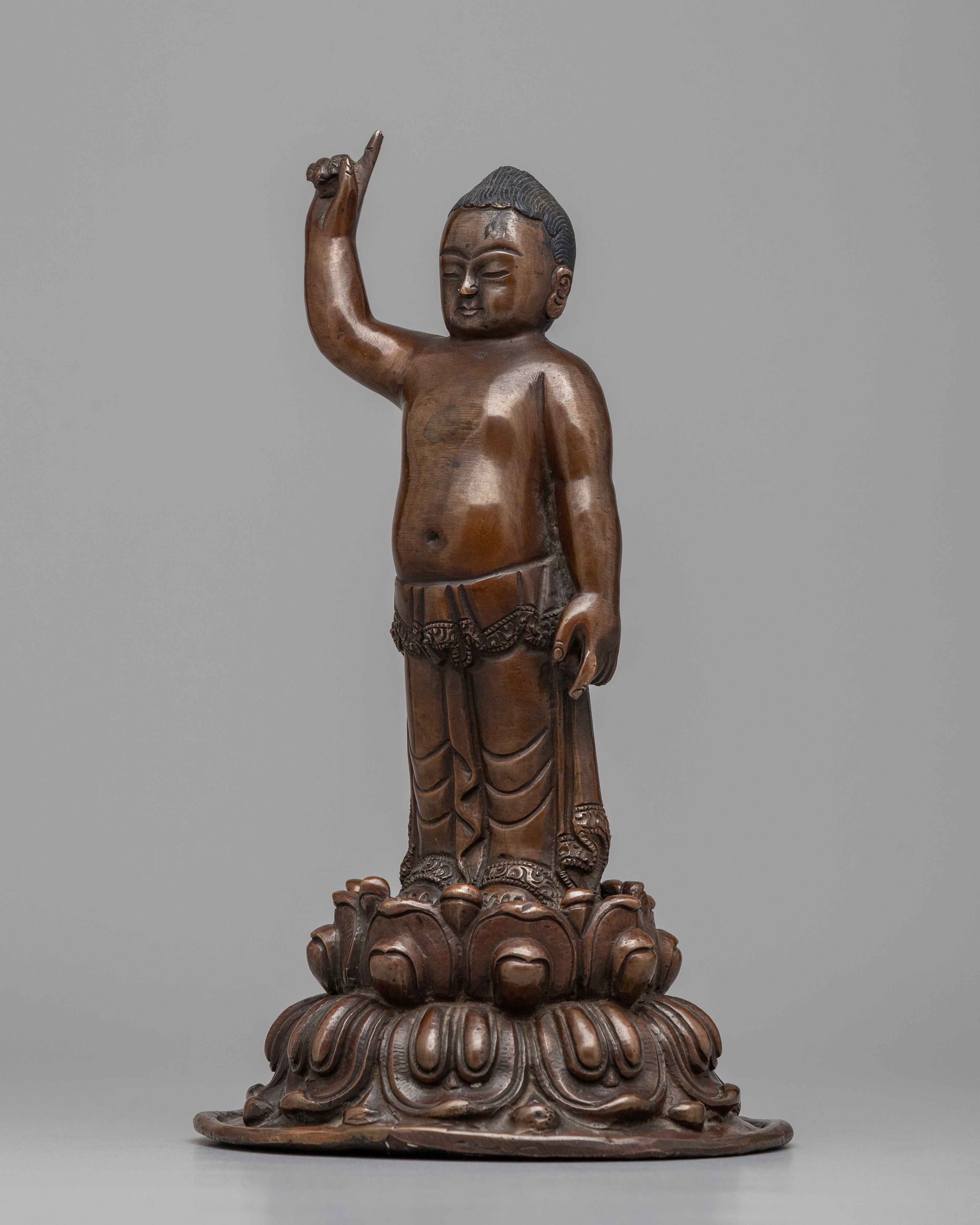 Standing Buddha Statue | Serene Symbol of Enlightenment and Inner Peace