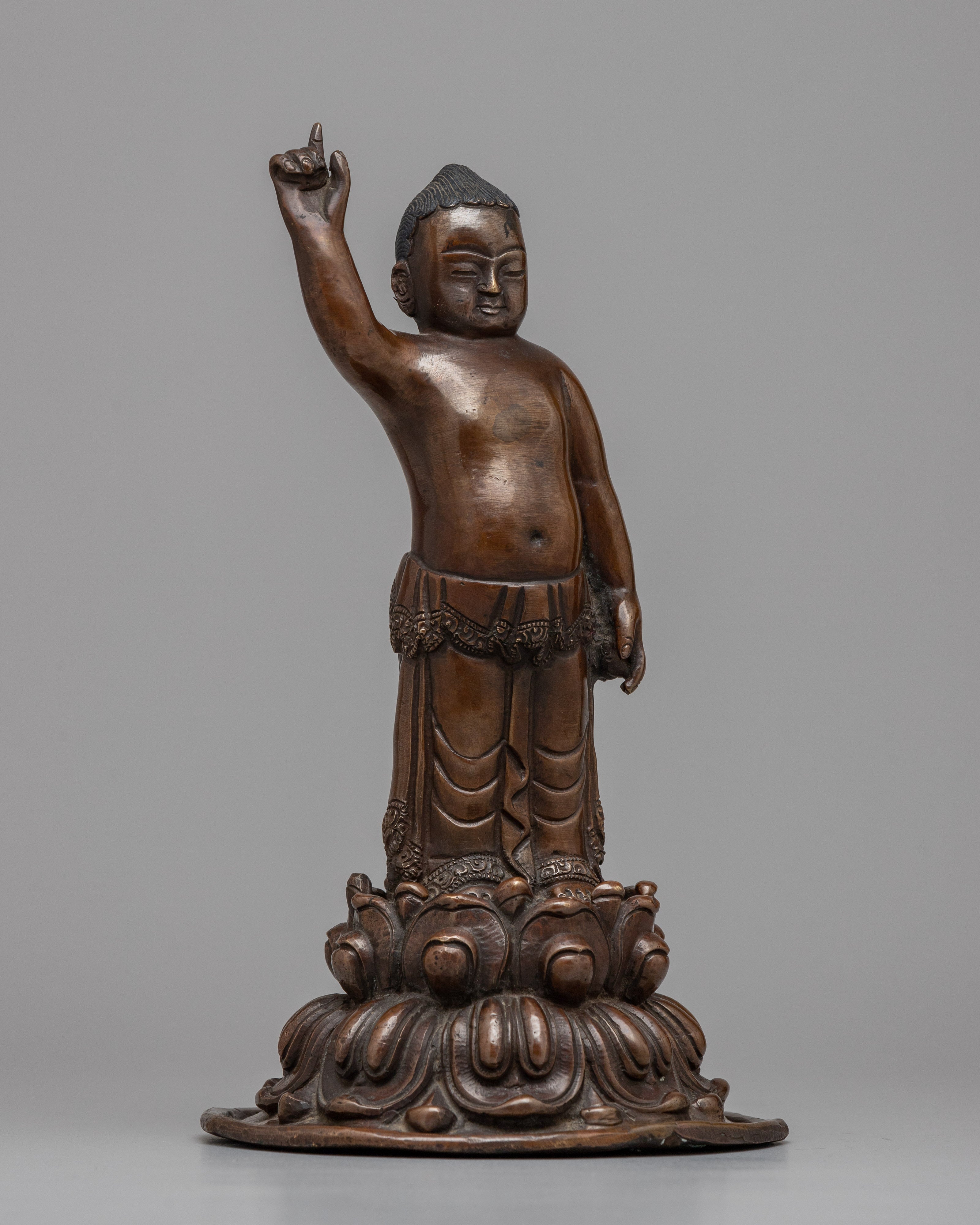 Standing Buddha Statue | Serene Symbol of Enlightenment and Inner Peace