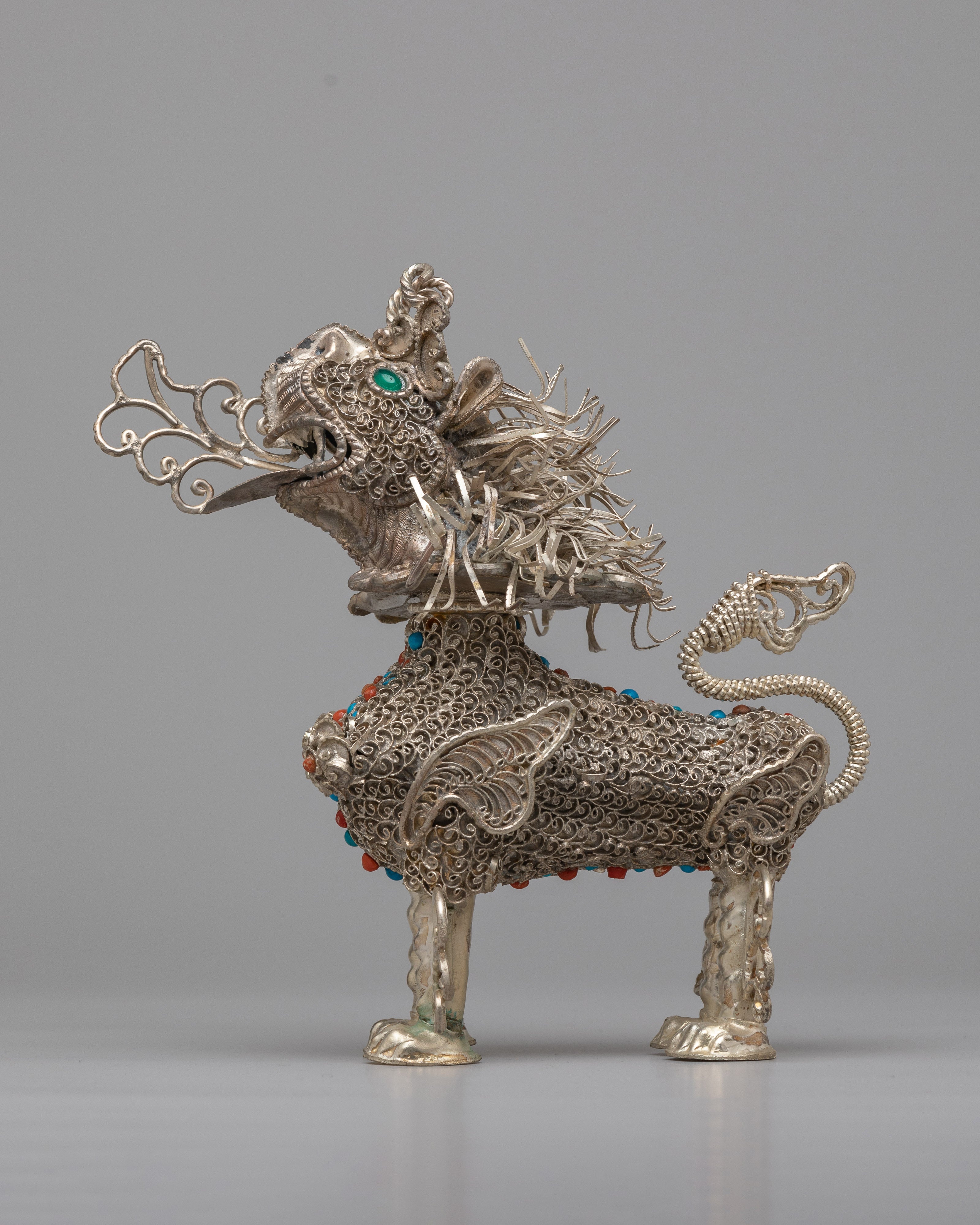 Copper Lion Statues | Majestic Guardians of Strength and Courage