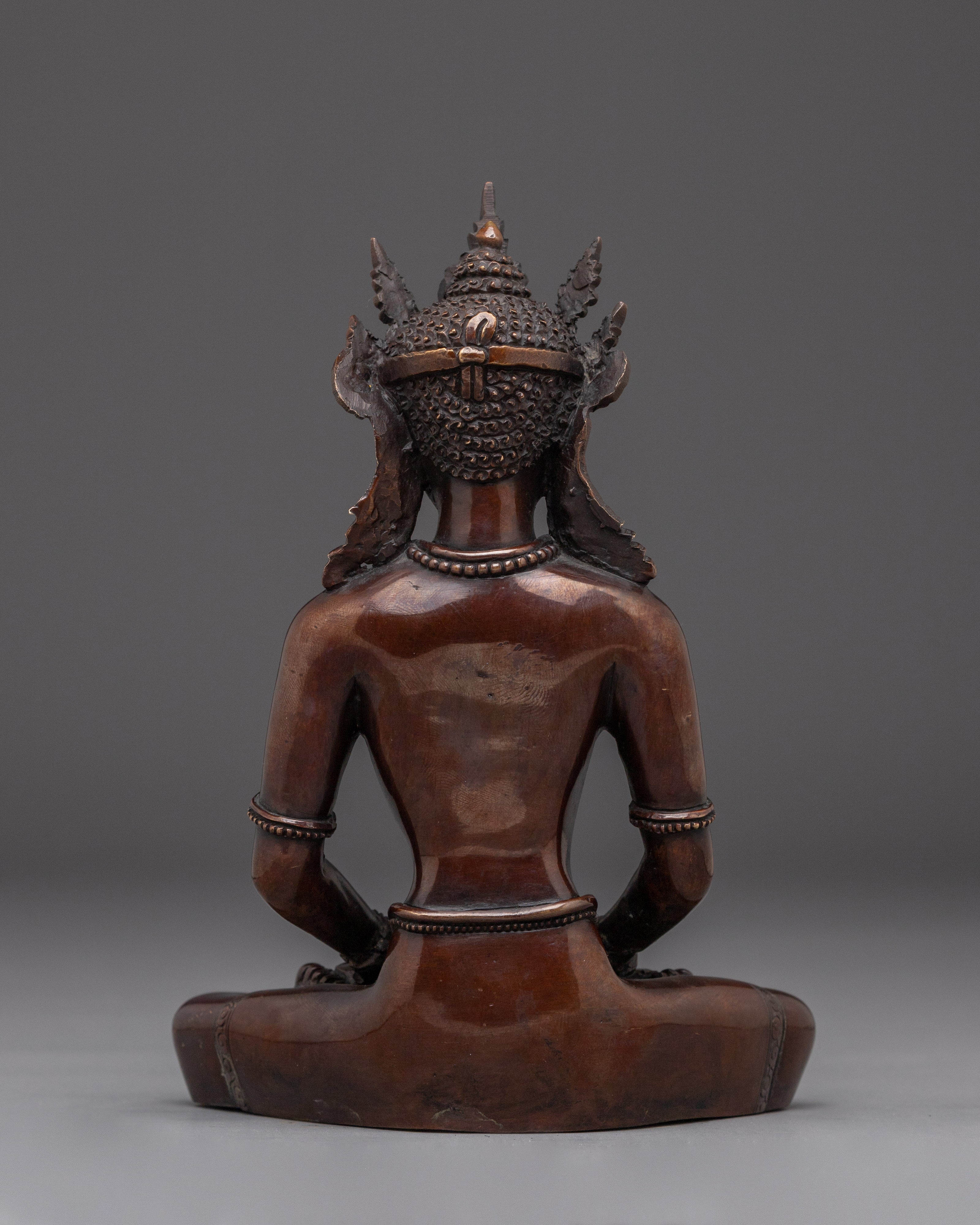 Crown Amitabha Buddha Sculpture | Buddha of Infinite light