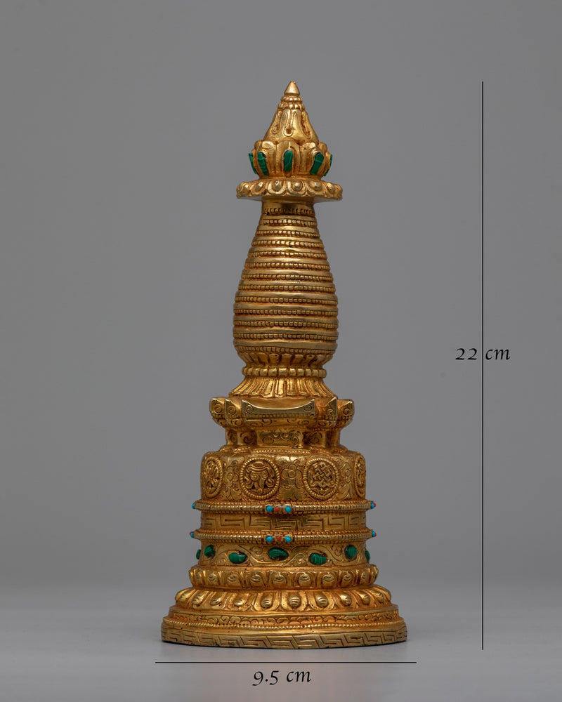 Buddhist Altar Stupa | Sacred Shrine for Spiritual Contemplation and Reverence