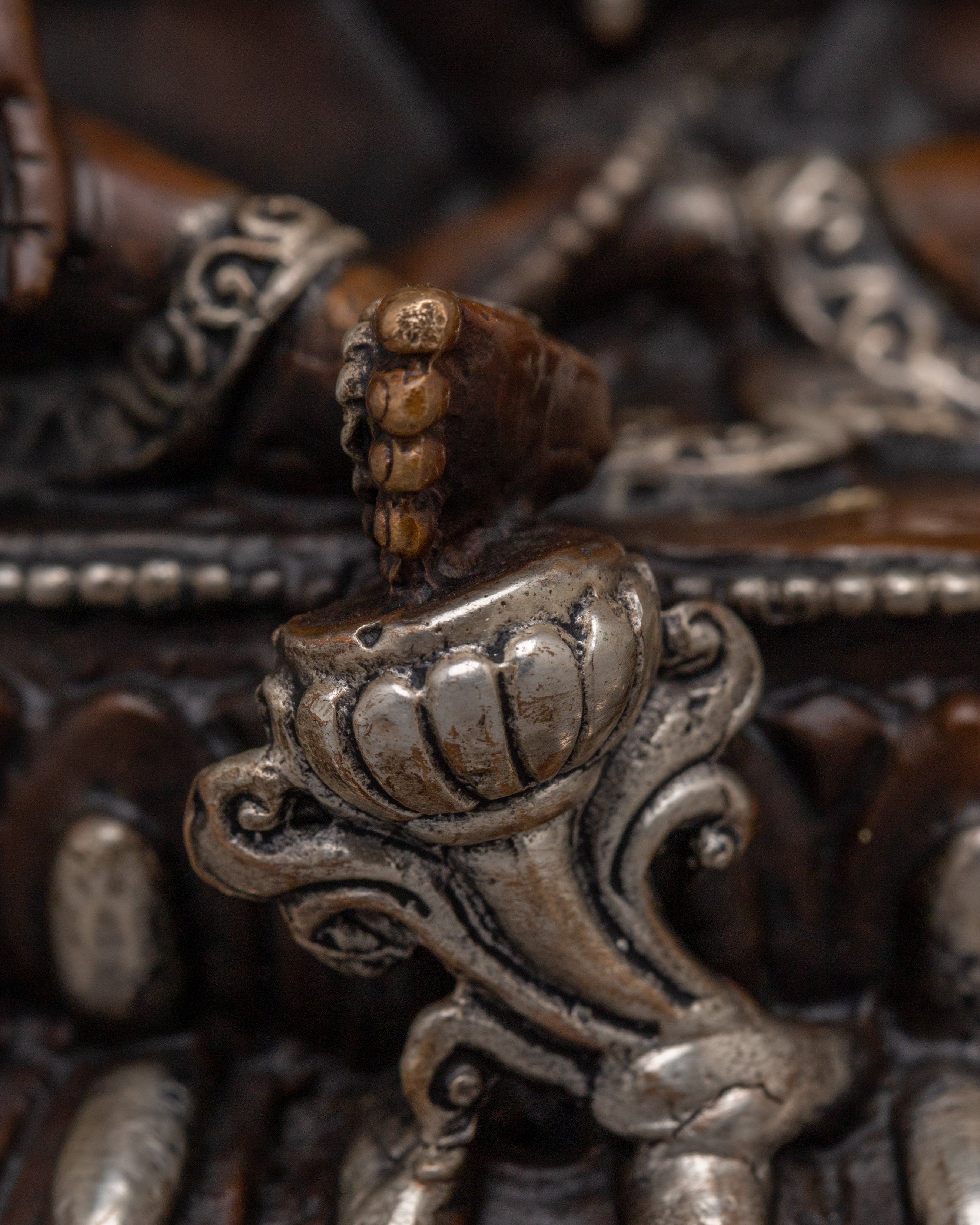 Oxidized Green Tara Nepali Artwork | Mother of All Buddhas